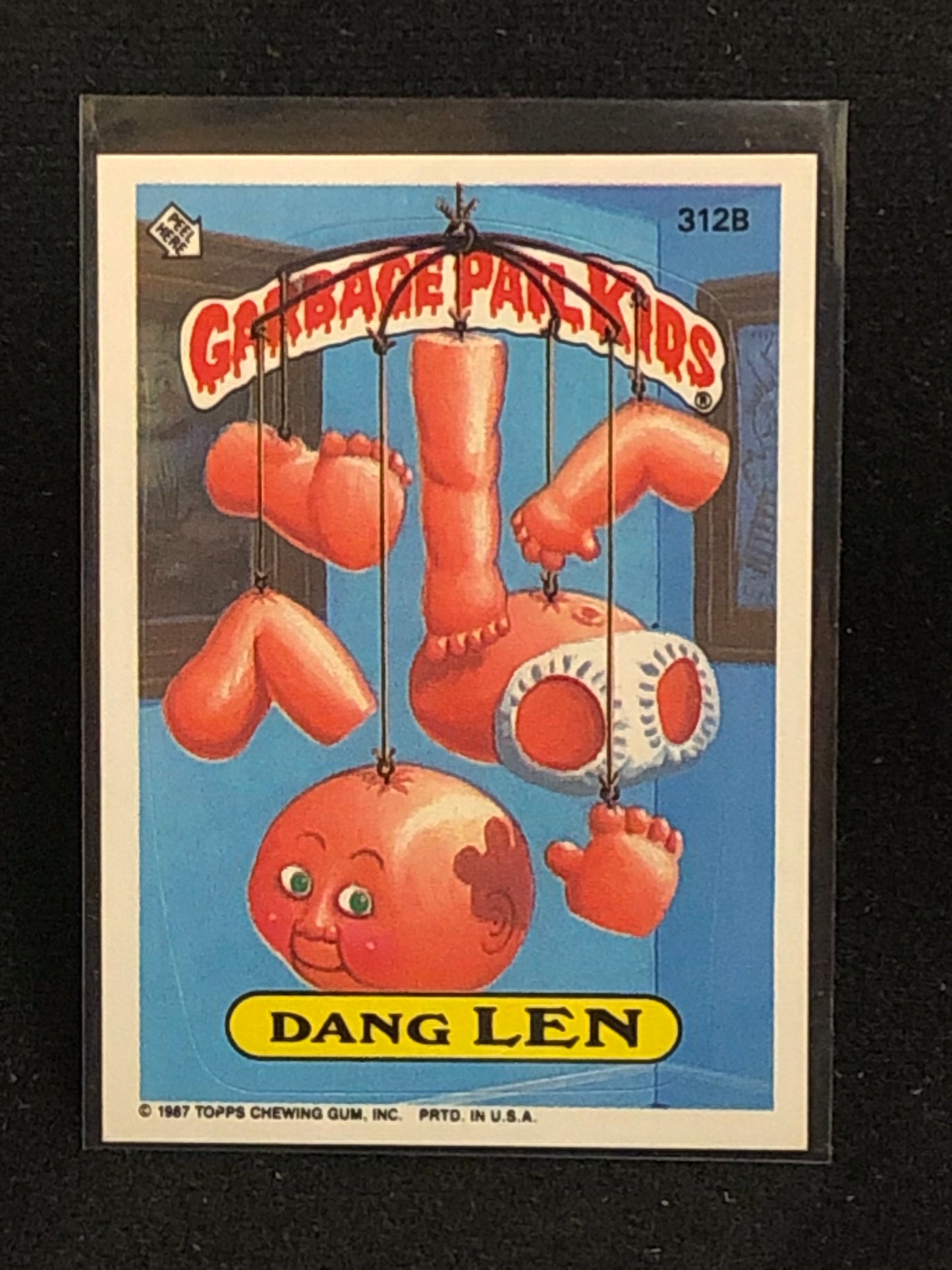 Garbage Pail Kids Original Series 8 (os8) 312b Dang Len
