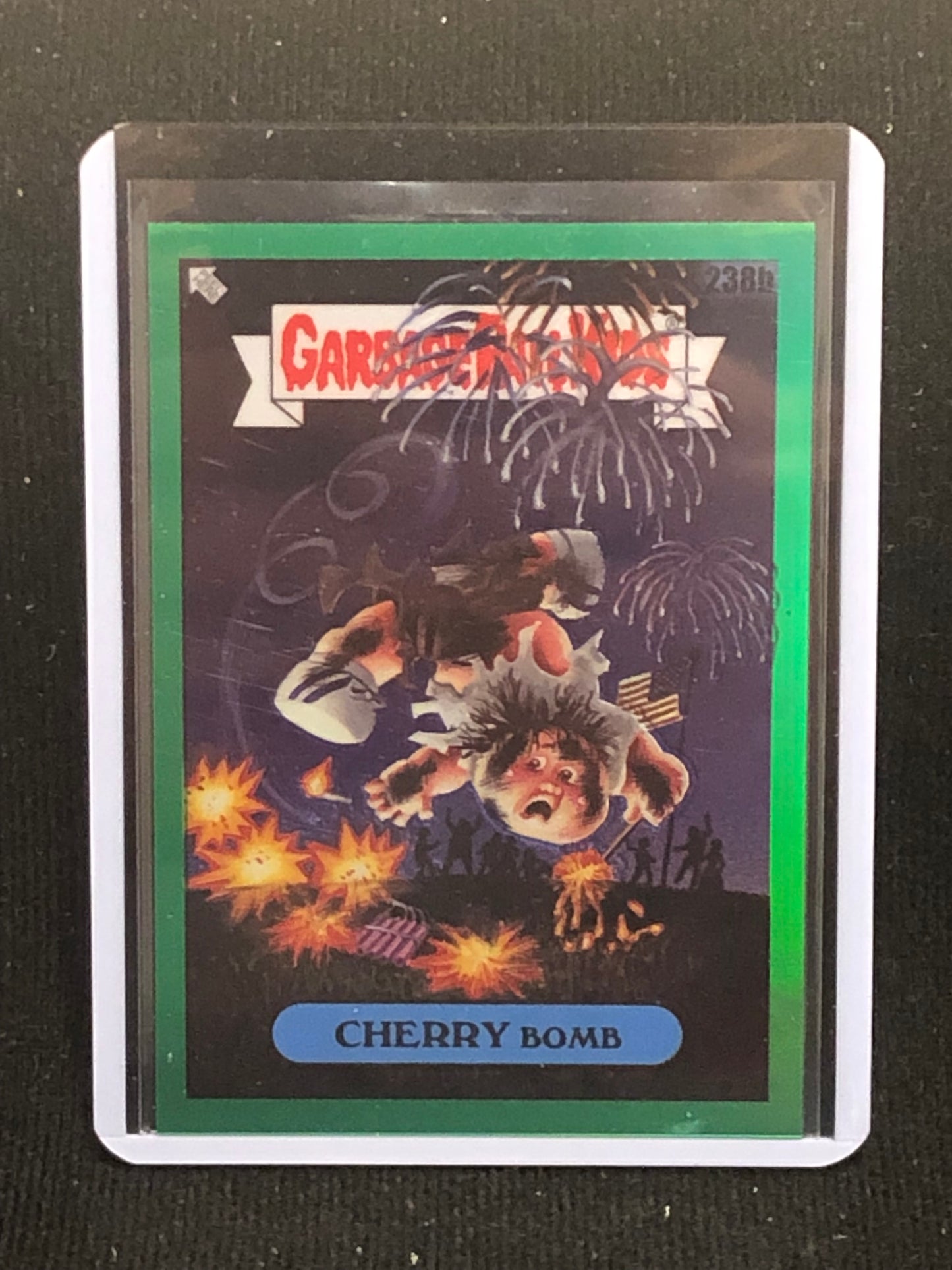 Garbage Pail Kids Chrome Series 6 U-PICK Green Parallel Singles