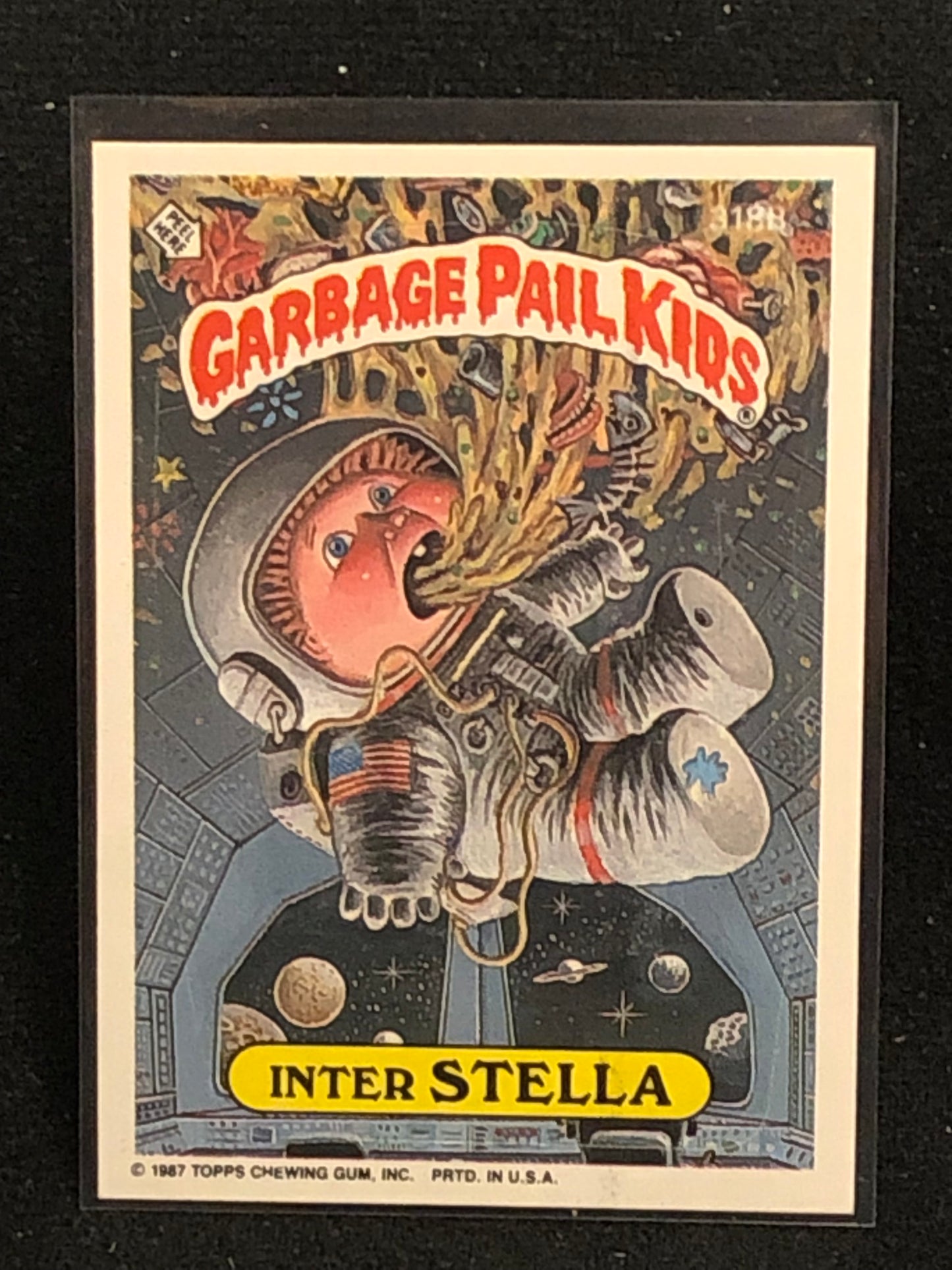 Garbage Pail Kids Original Series 8 (os8) 318b Inter Stella