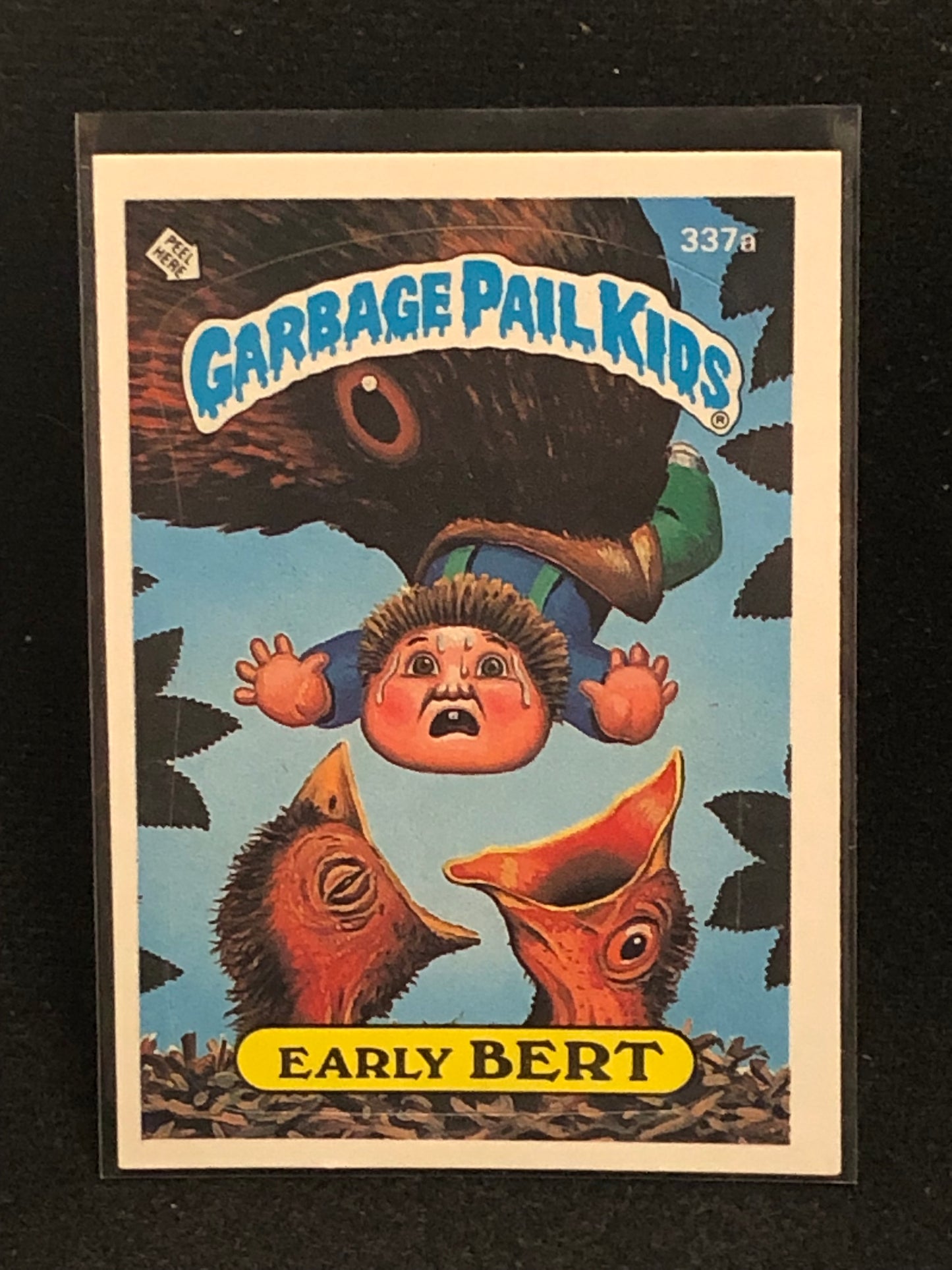 Garbage Pail Kids Original Series 9 (os9) 337a Early Bert