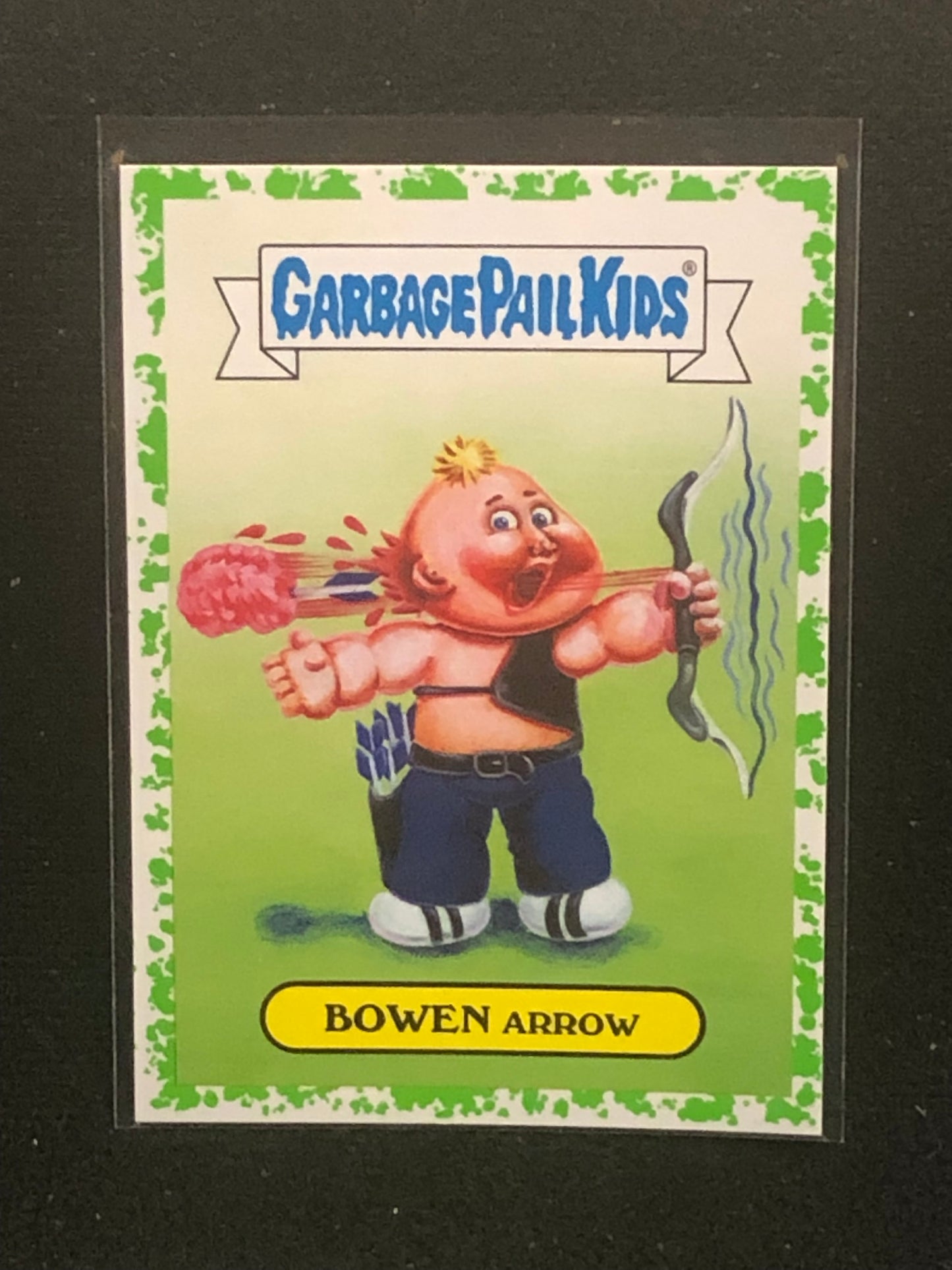 Garbage Pail Kids American As Apple Pie (AAAP) U-PICK Green Parallel Singles