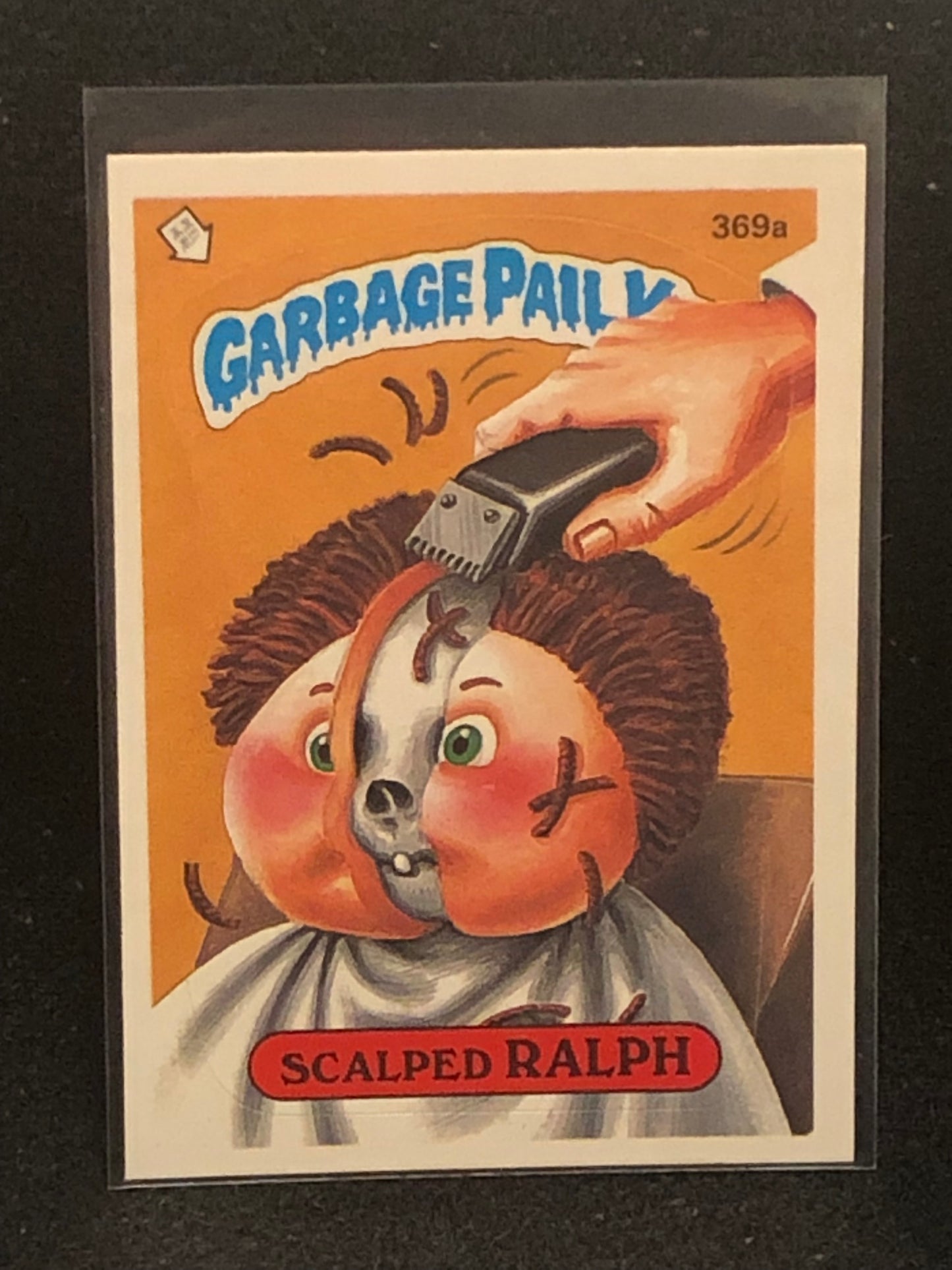 Garbage Pail Kids Original Series 9 (os9) 369a Scalped Ralph