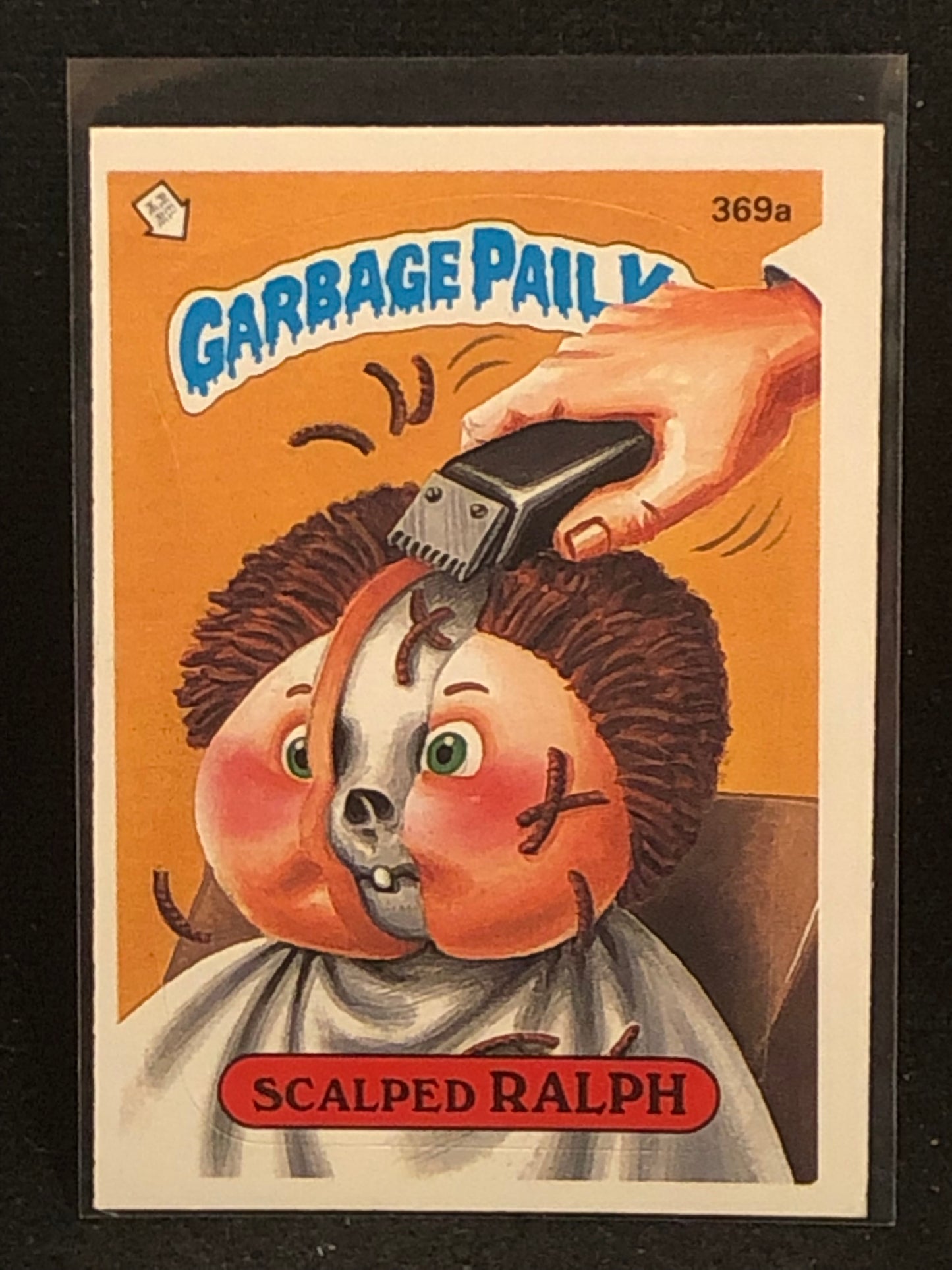 Garbage Pail Kids Original Series 9 (os9) 369a Scalped Ralph