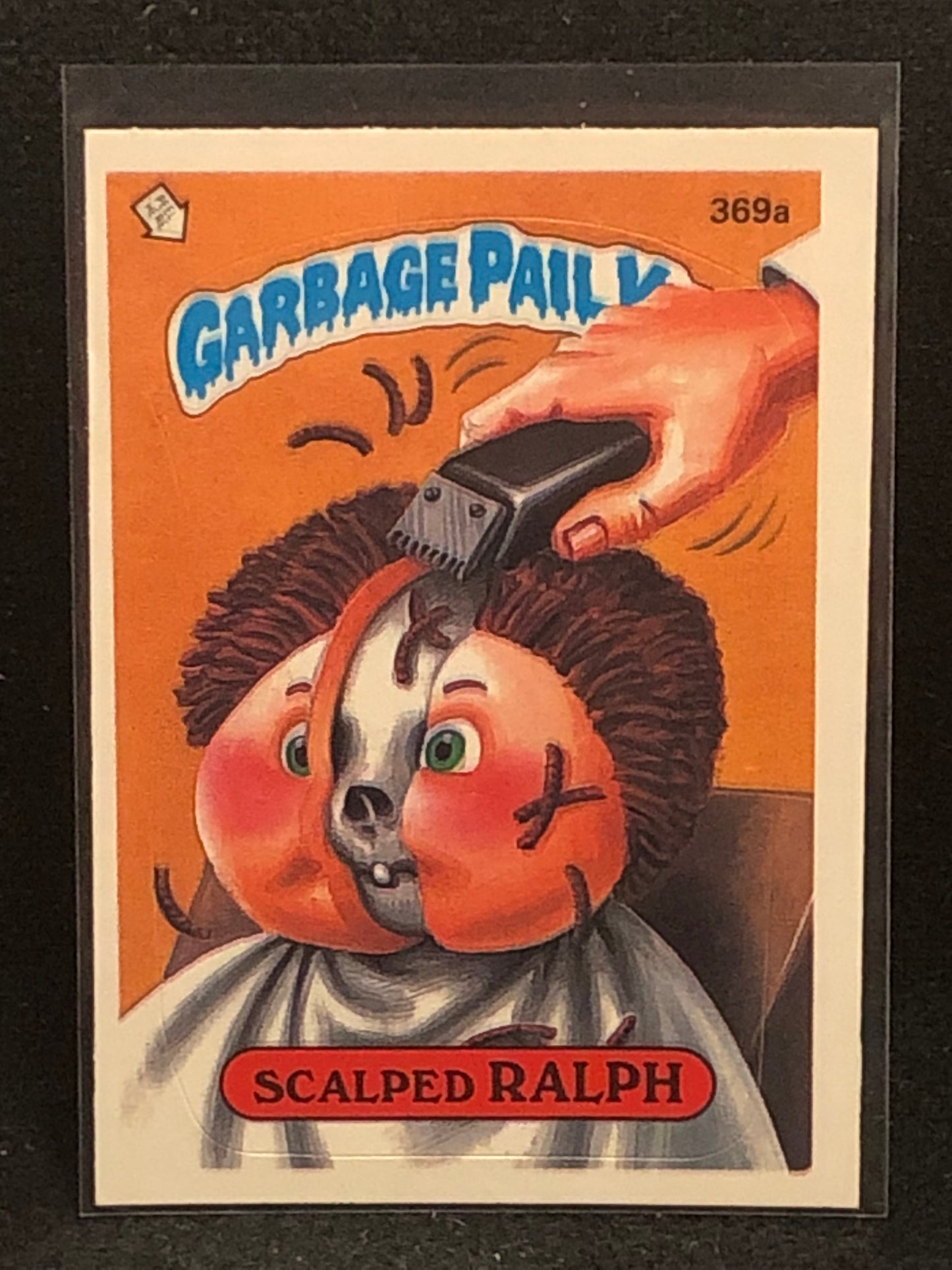 Garbage Pail Kids Original Series 9 (os9) 369a Scalped Ralph