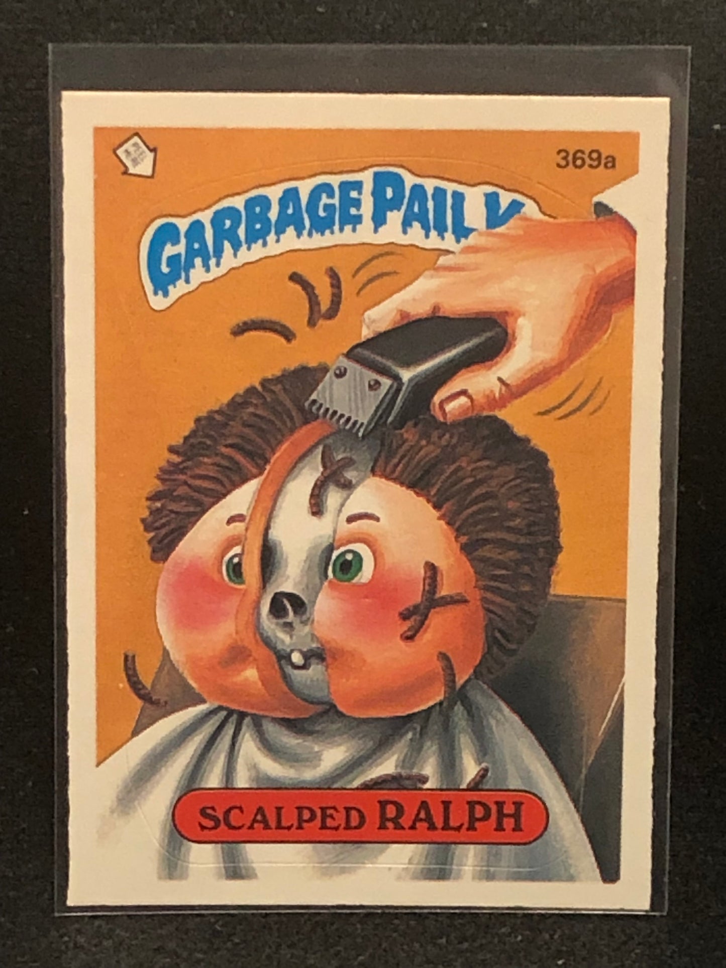 Garbage Pail Kids Original Series 9 (os9) 369a Scalped Ralph