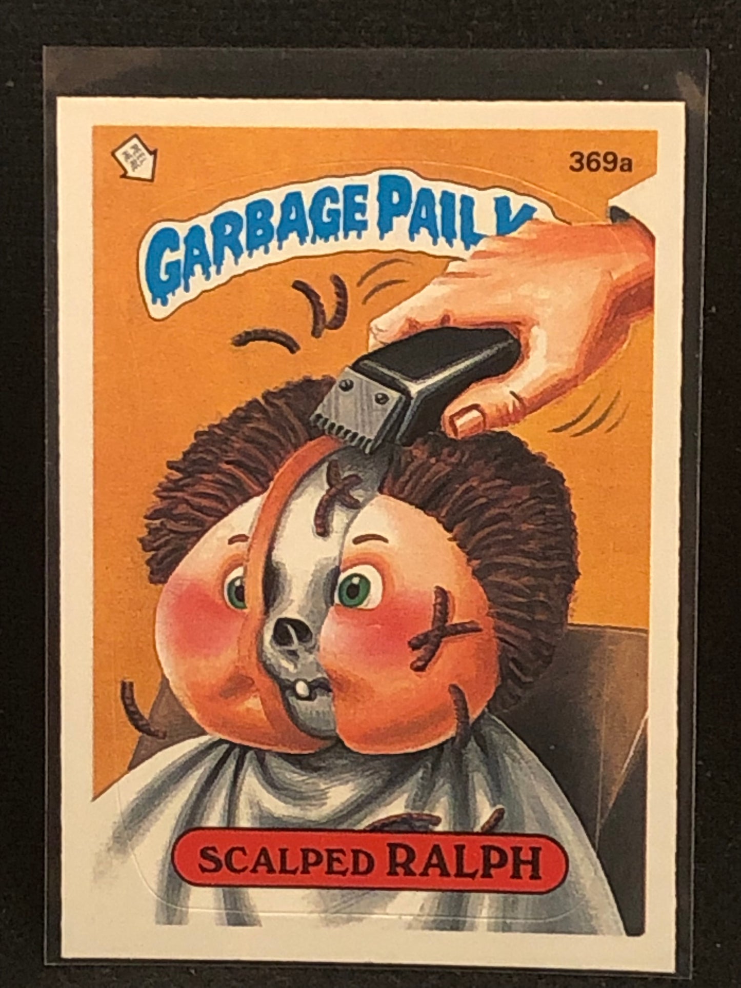 Garbage Pail Kids Original Series 9 (os9) 369a Scalped Ralph