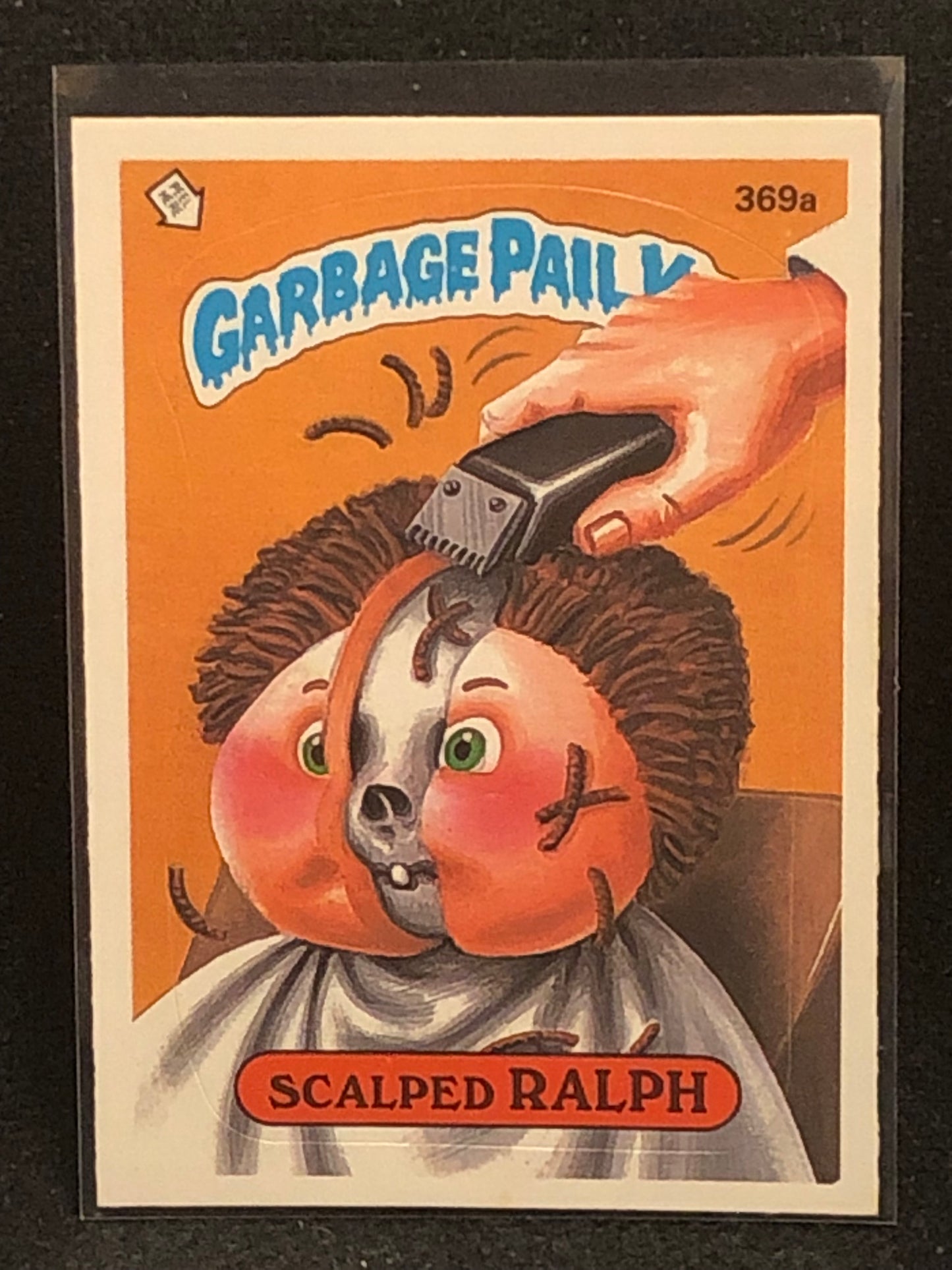 Garbage Pail Kids Original Series 9 (os9) 369a Scalped Ralph