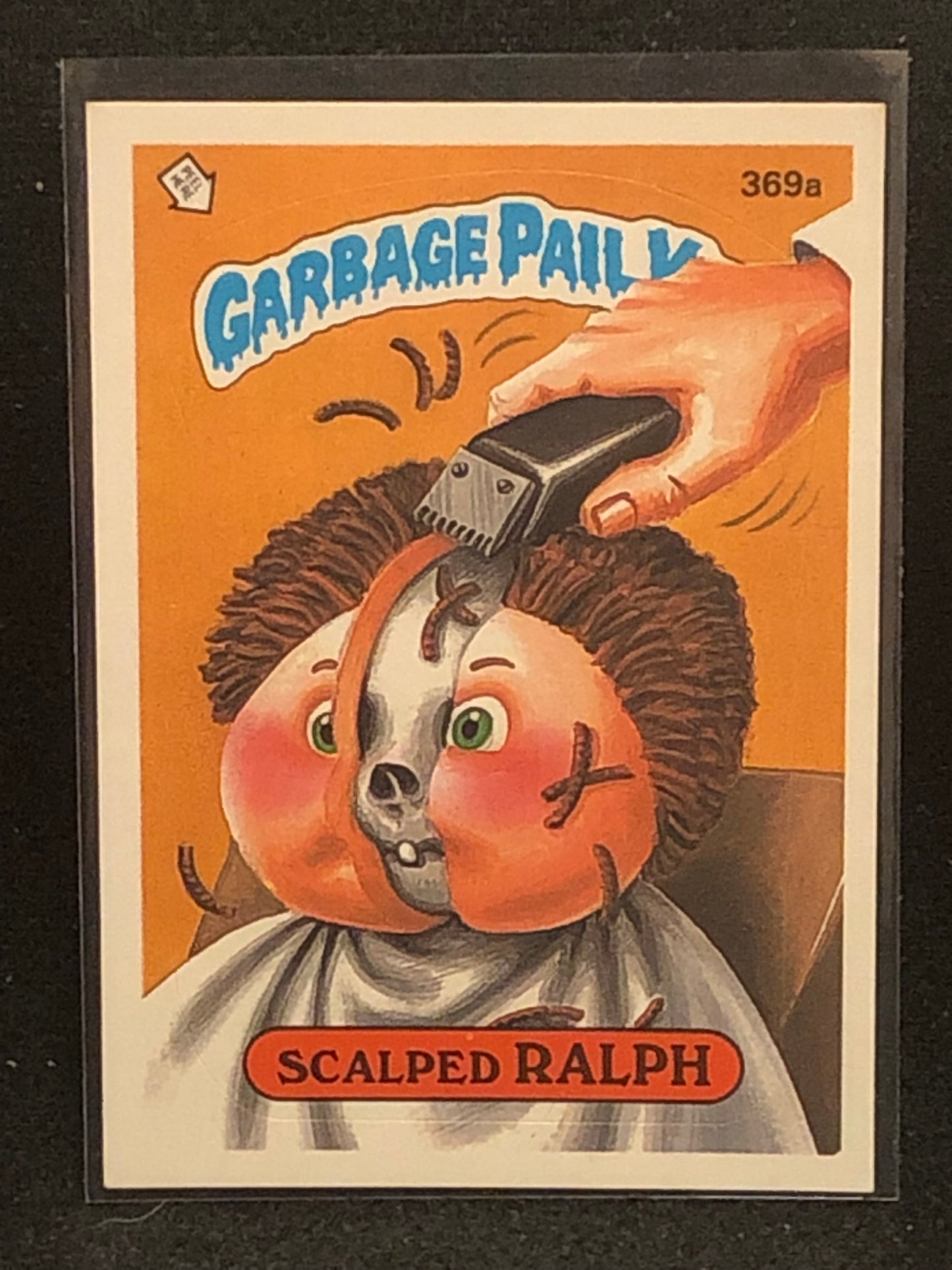 Garbage Pail Kids Original Series 9 (os9) 369a Scalped Ralph