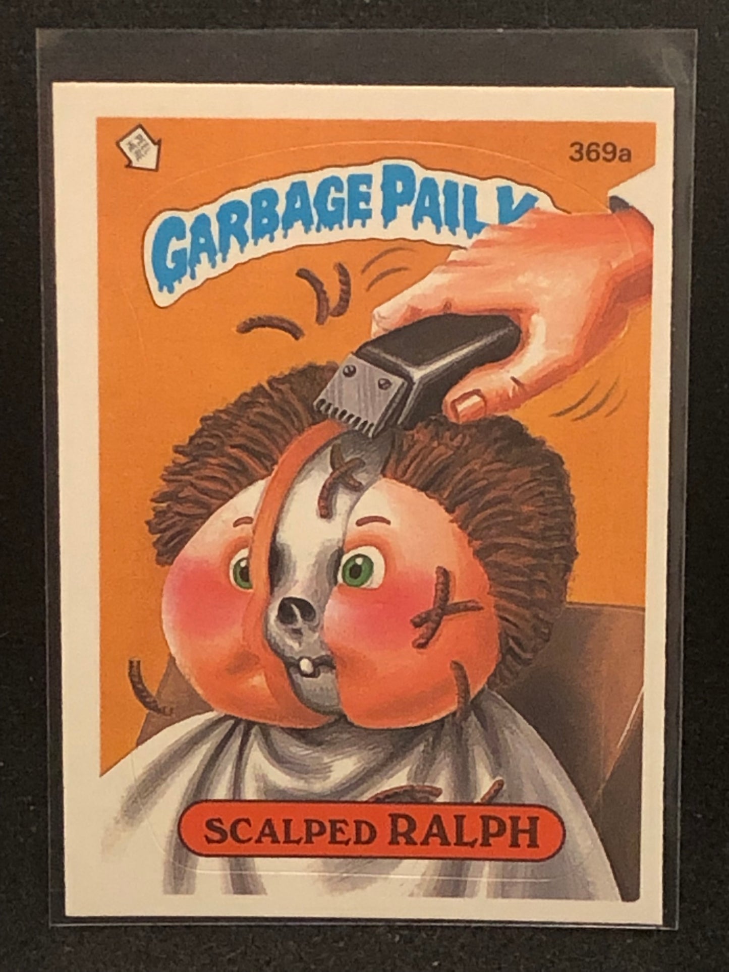 Garbage Pail Kids Original Series 9 (os9) 369a Scalped Ralph