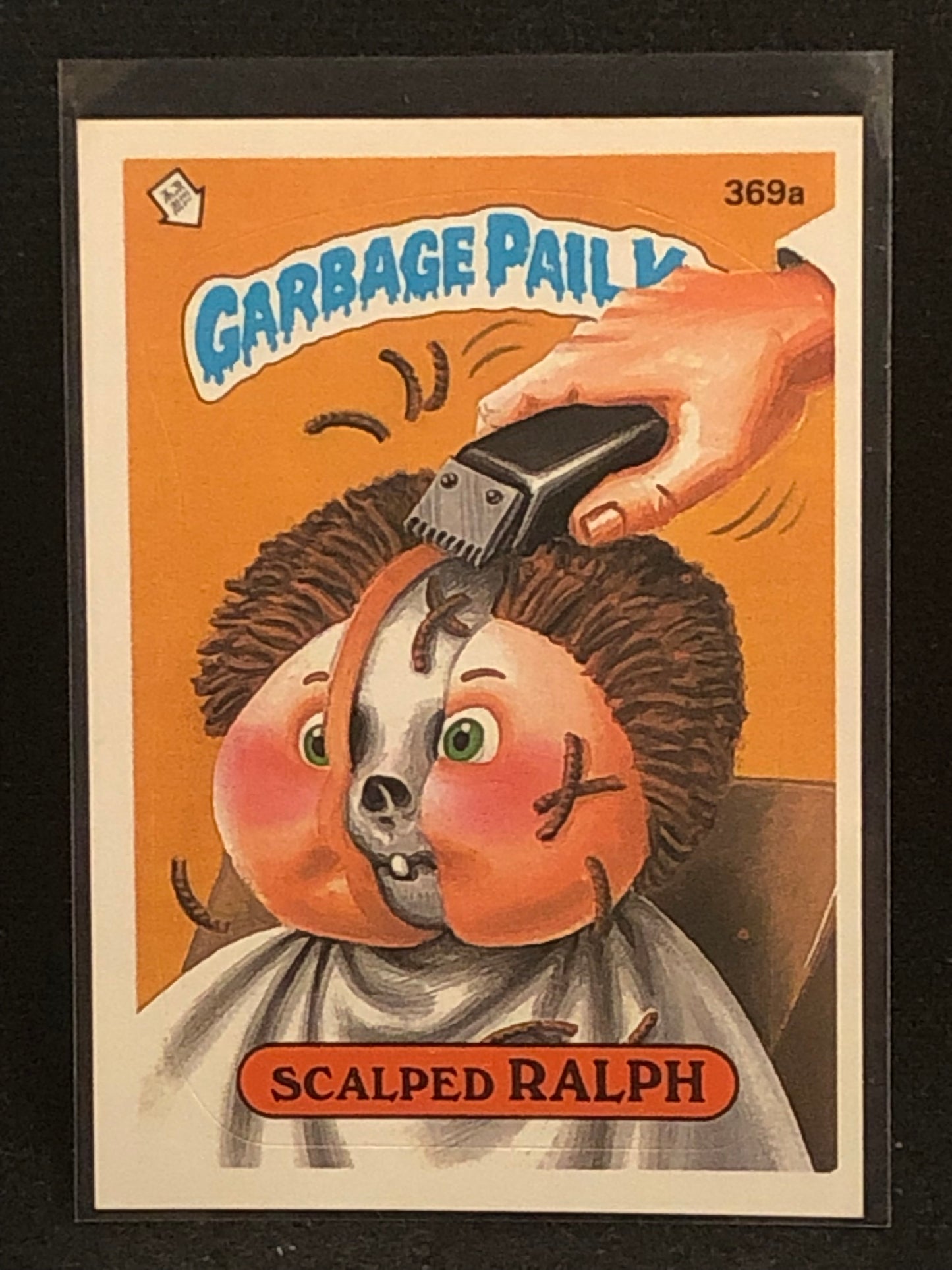 Garbage Pail Kids Original Series 9 (os9) 369a Scalped Ralph