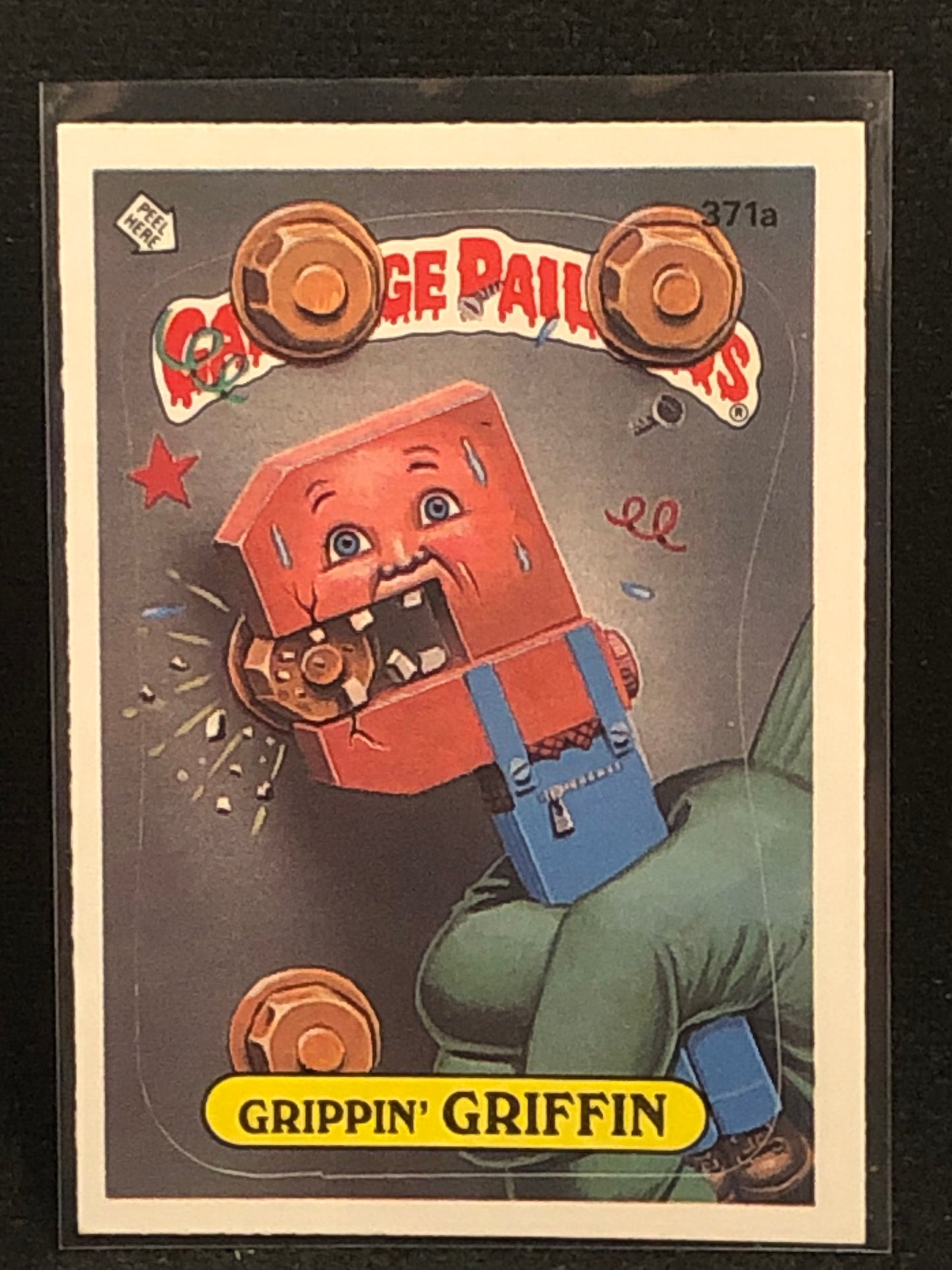 Garbage Pail Kids Original Series 9 (os9) 371a Grippin Griffin