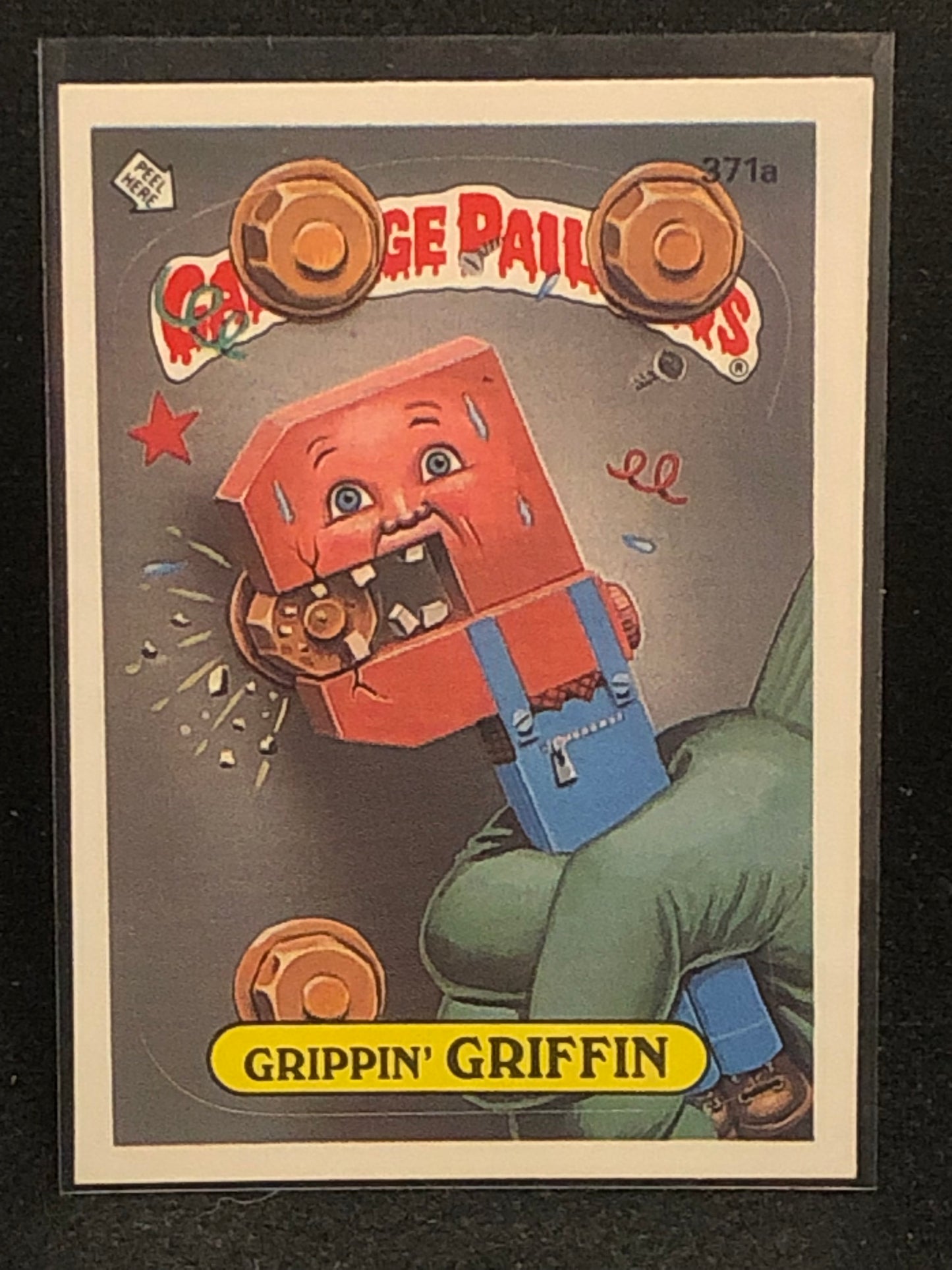 Garbage Pail Kids Original Series 9 (os9) 371a Grippin Griffin