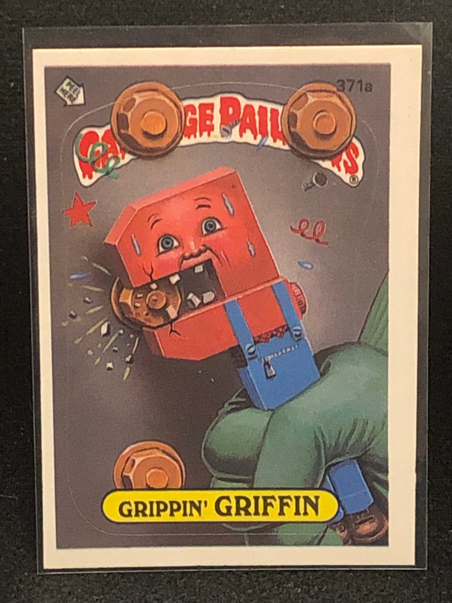 Garbage Pail Kids Original Series 9 (os9) 371a Grippin Griffin