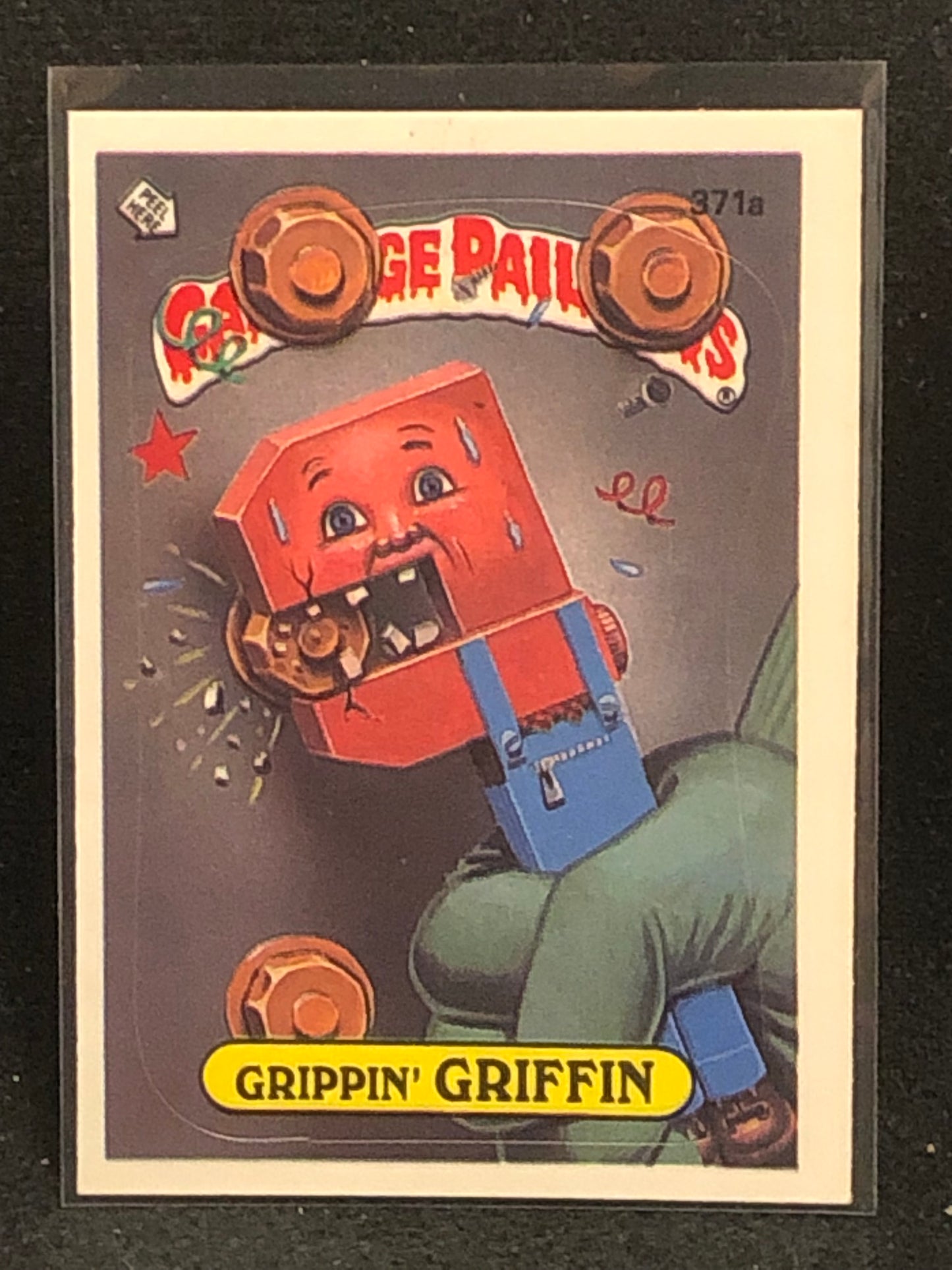 Garbage Pail Kids Original Series 9 (os9) 371a Grippin Griffin