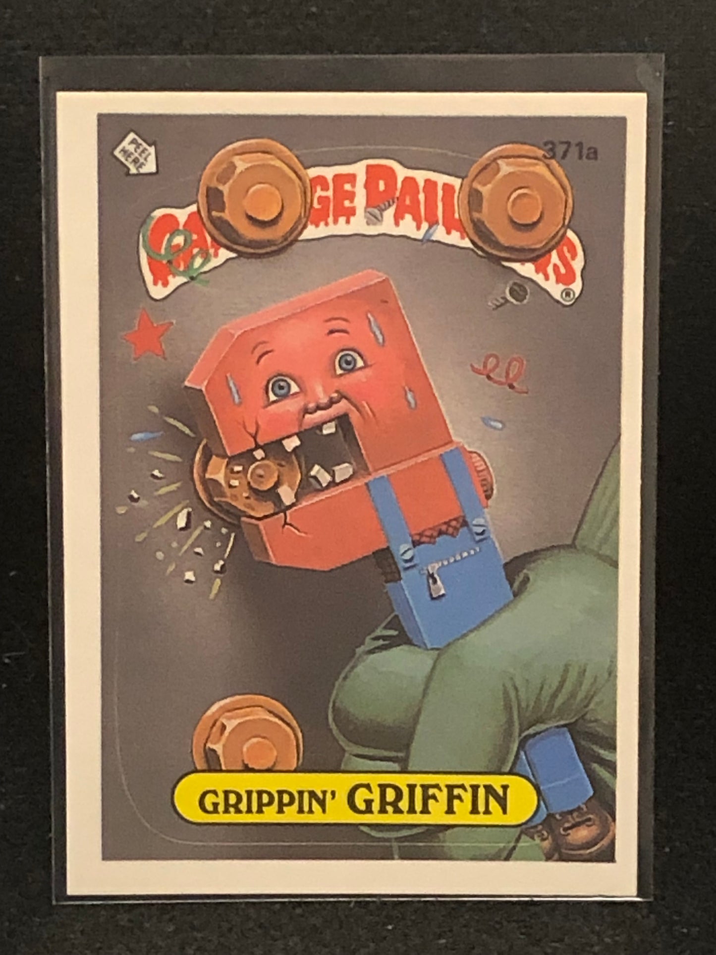 Garbage Pail Kids Original Series 9 (os9) 371a Grippin Griffin