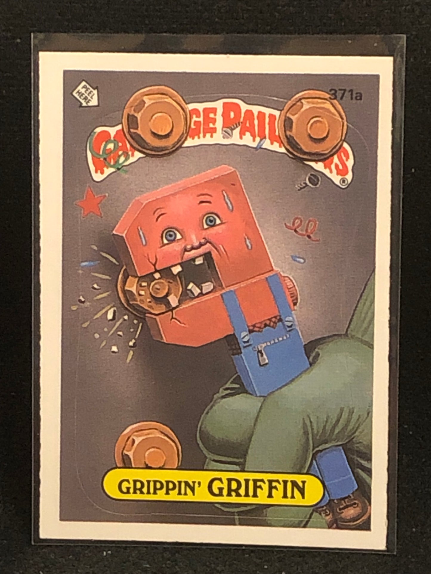 Garbage Pail Kids Original Series 9 (os9) 371a Grippin Griffin
