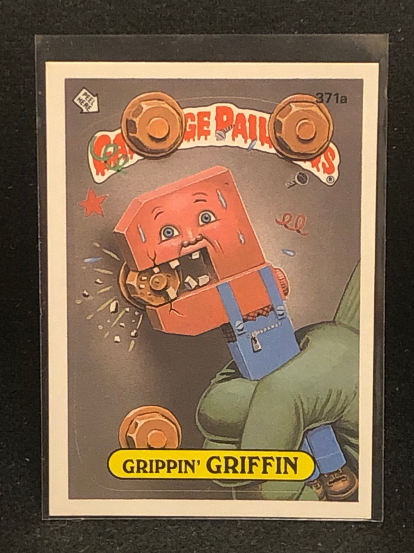 Garbage Pail Kids Original Series 9 (os9) 371a Grippin Griffin