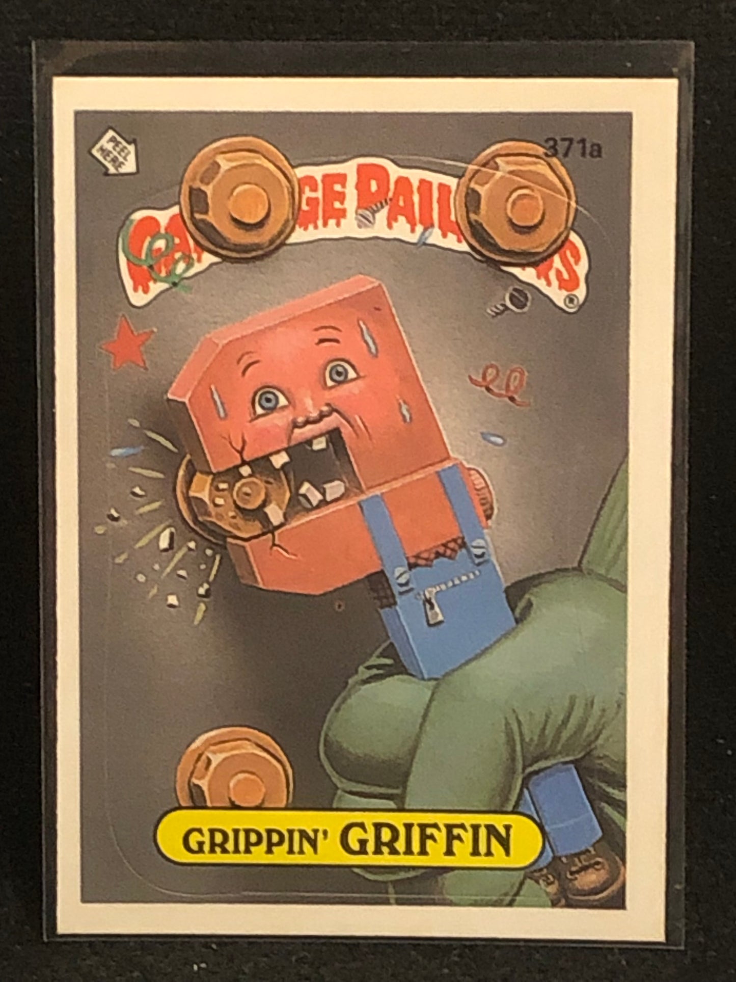 Garbage Pail Kids Original Series 9 (os9) 371a Grippin Griffin