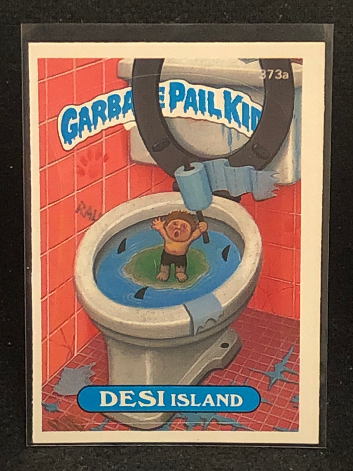 Garbage Pail Kids Original Series 9 (os9) 373a Desi Island