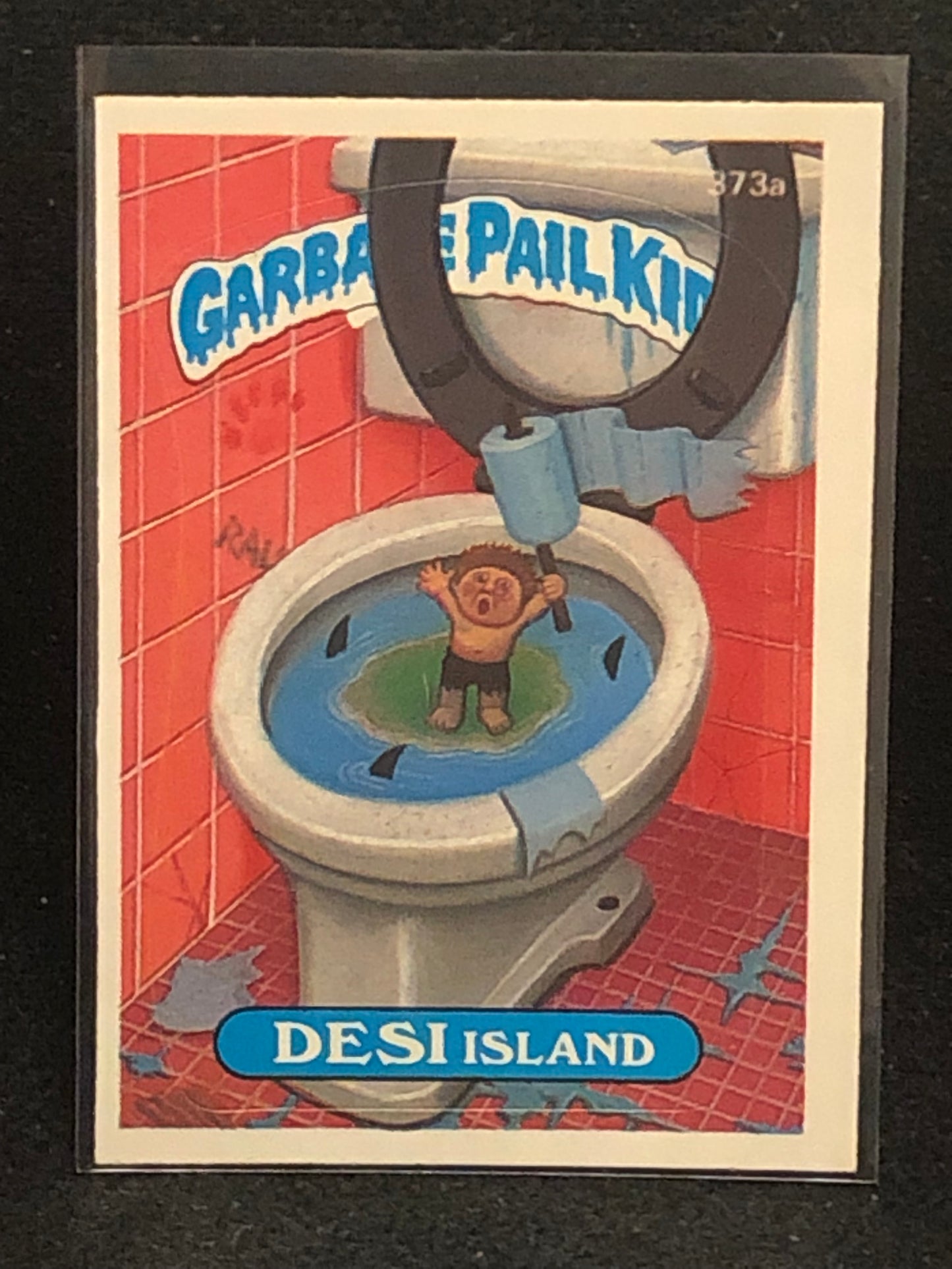 Garbage Pail Kids Original Series 9 (os9) 373a Desi Island