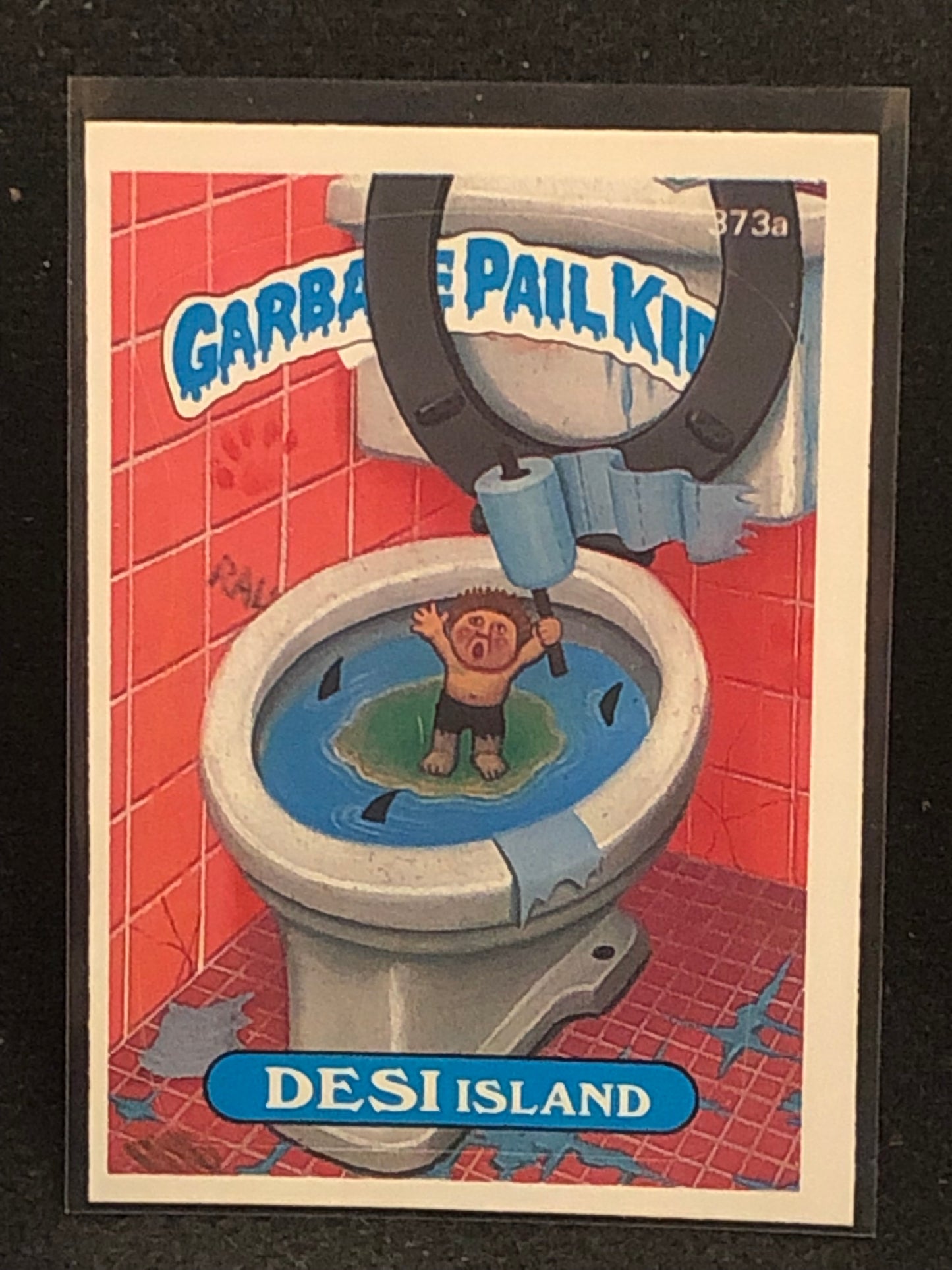 Garbage Pail Kids Original Series 9 (os9) 373a Desi Island