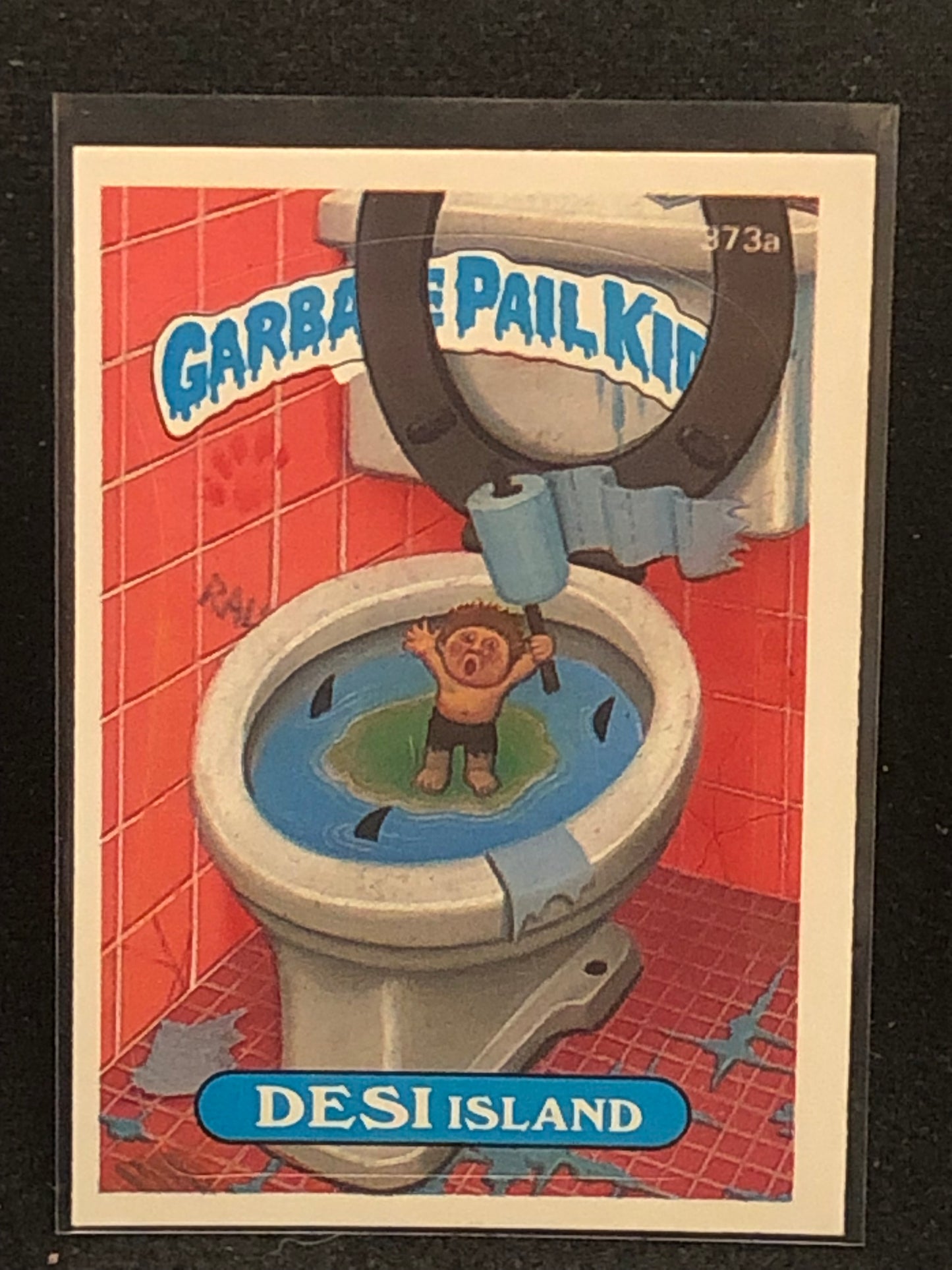 Garbage Pail Kids Original Series 9 (os9) 373a Desi Island