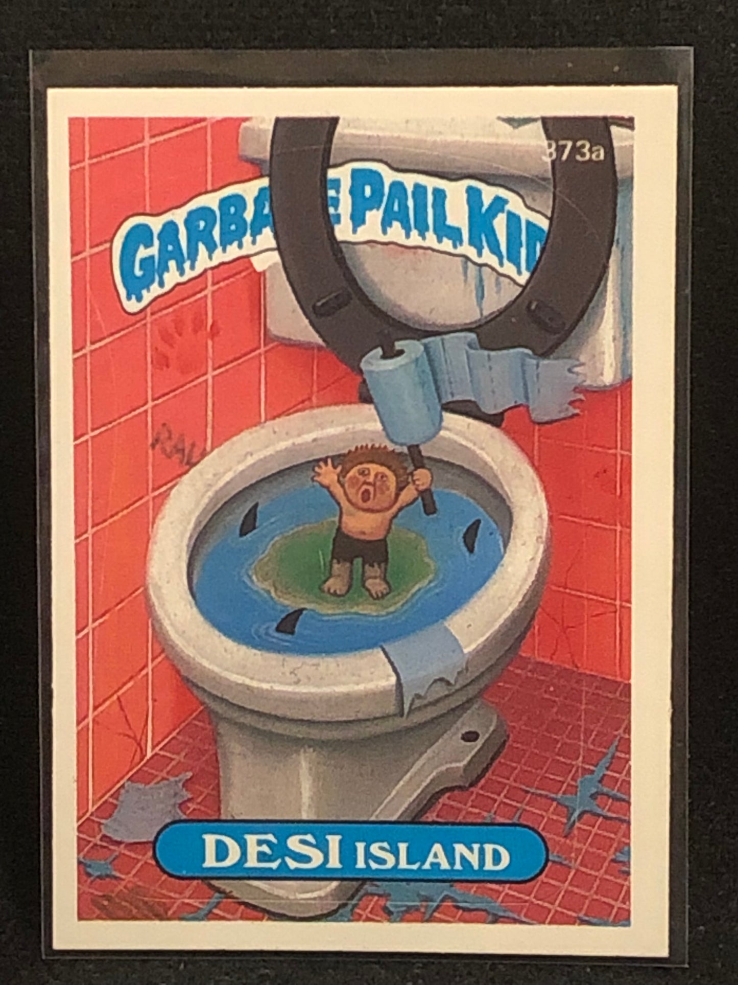 Garbage Pail Kids Original Series 9 (os9) 373a Desi Island