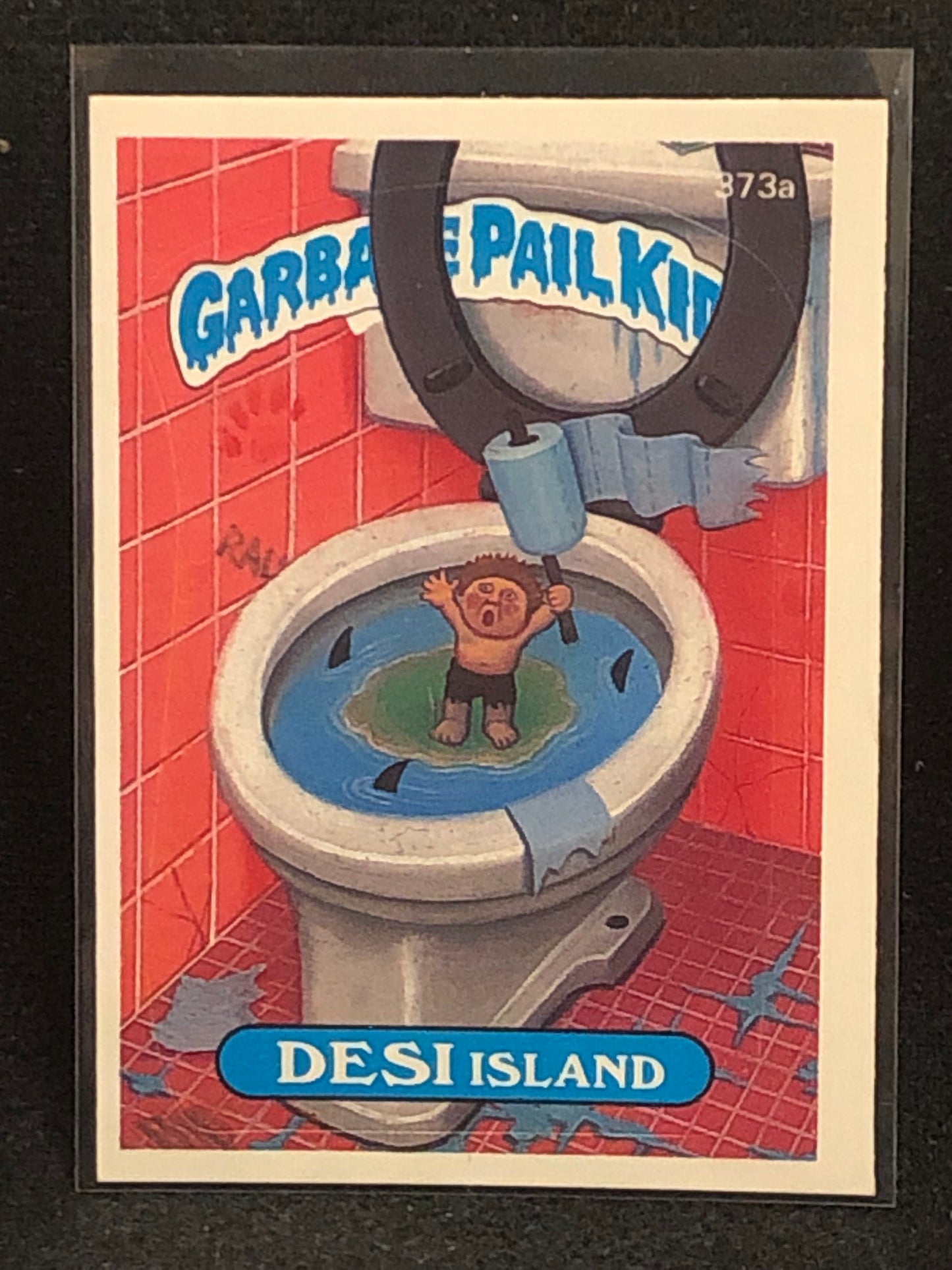 Garbage Pail Kids Original Series 9 (os9) 373a Desi Island