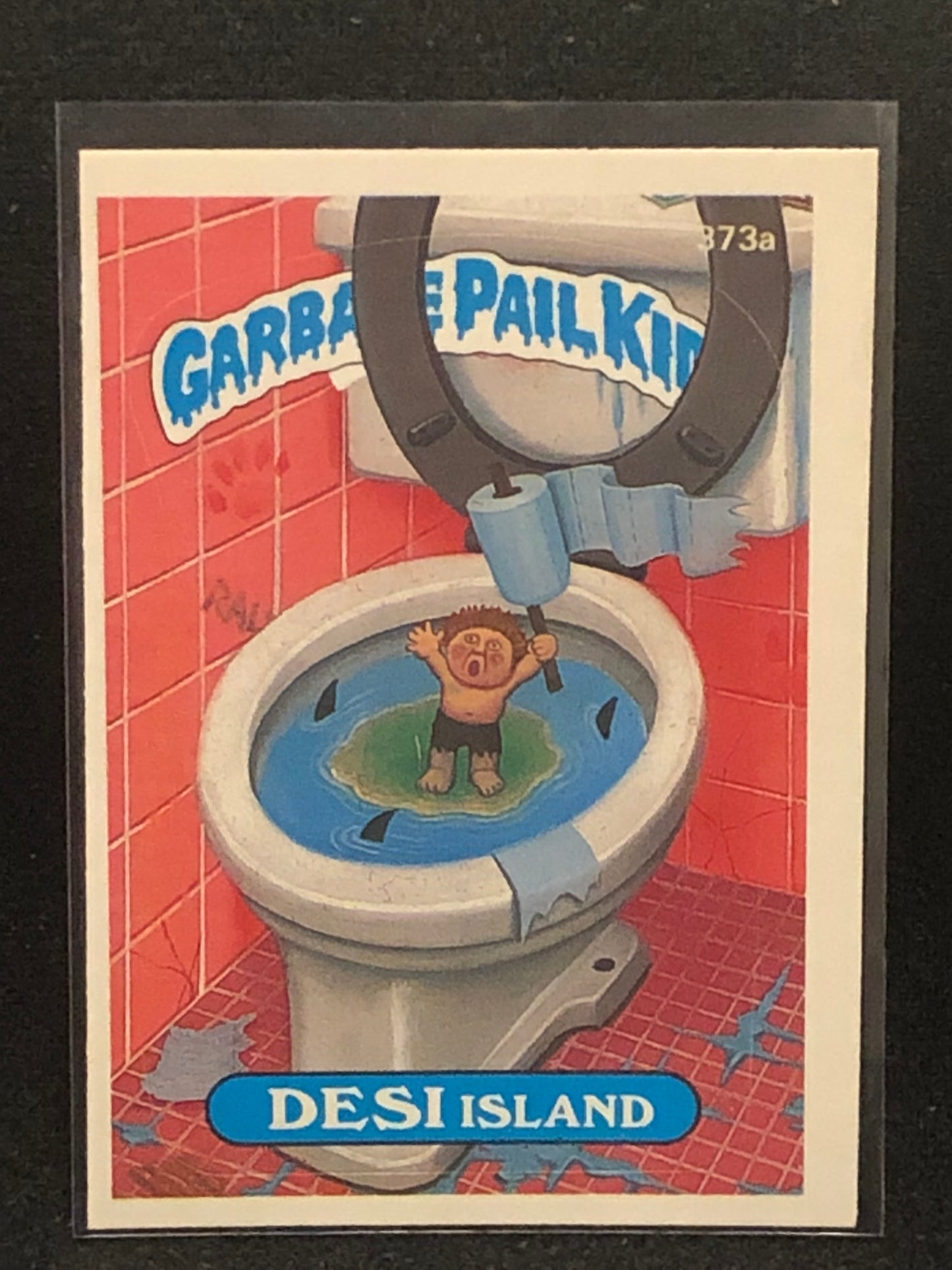 Garbage Pail Kids Original Series 9 (os9) 373a Desi Island