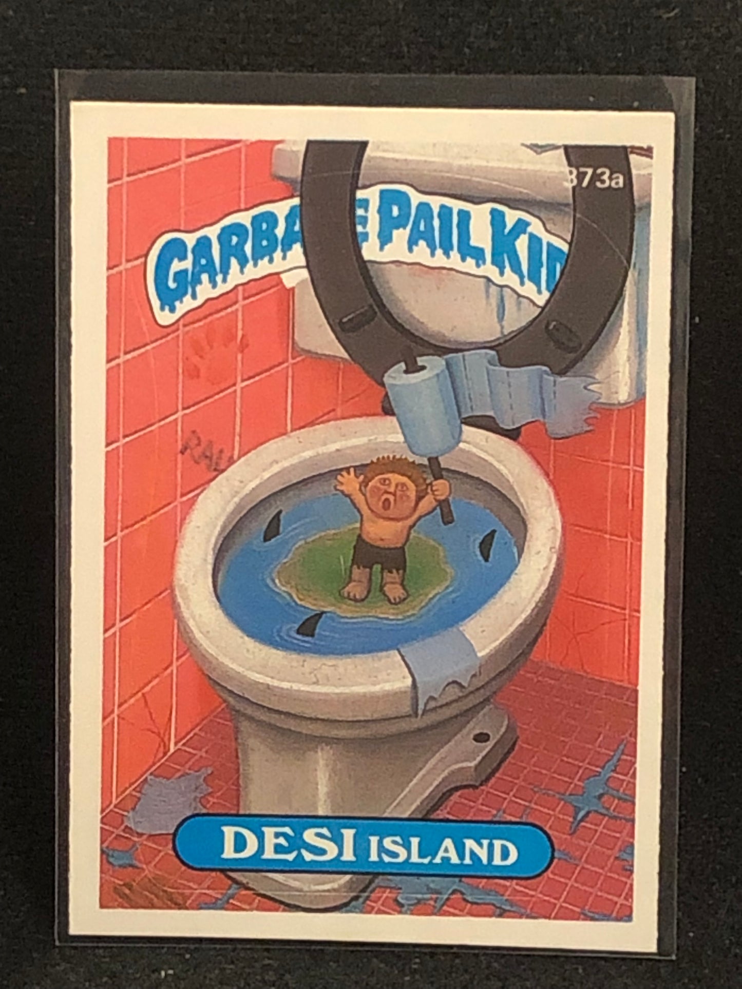 Garbage Pail Kids Original Series 9 (os9) 373a Desi Island