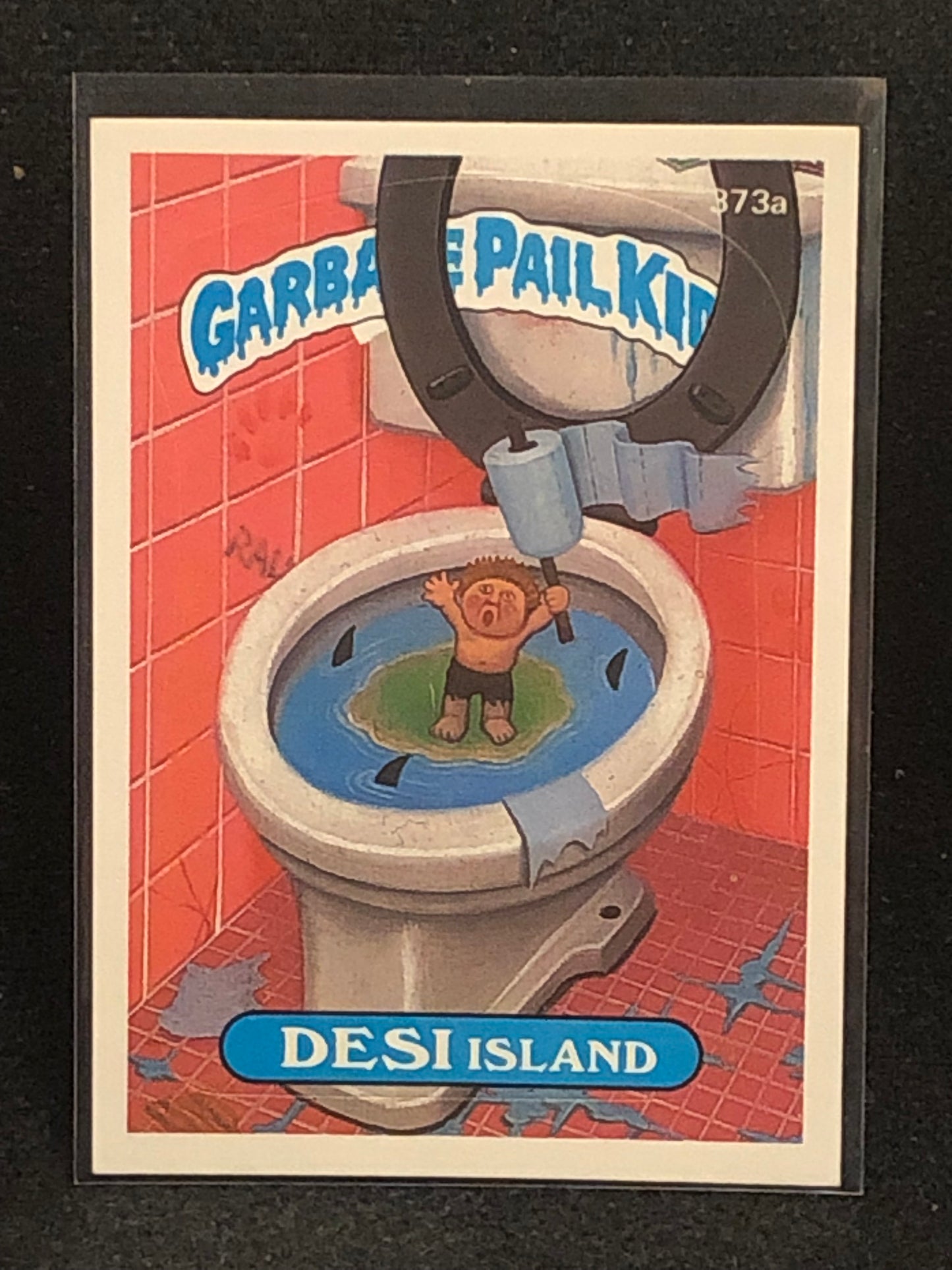 Garbage Pail Kids Original Series 9 (os9) 373a Desi Island