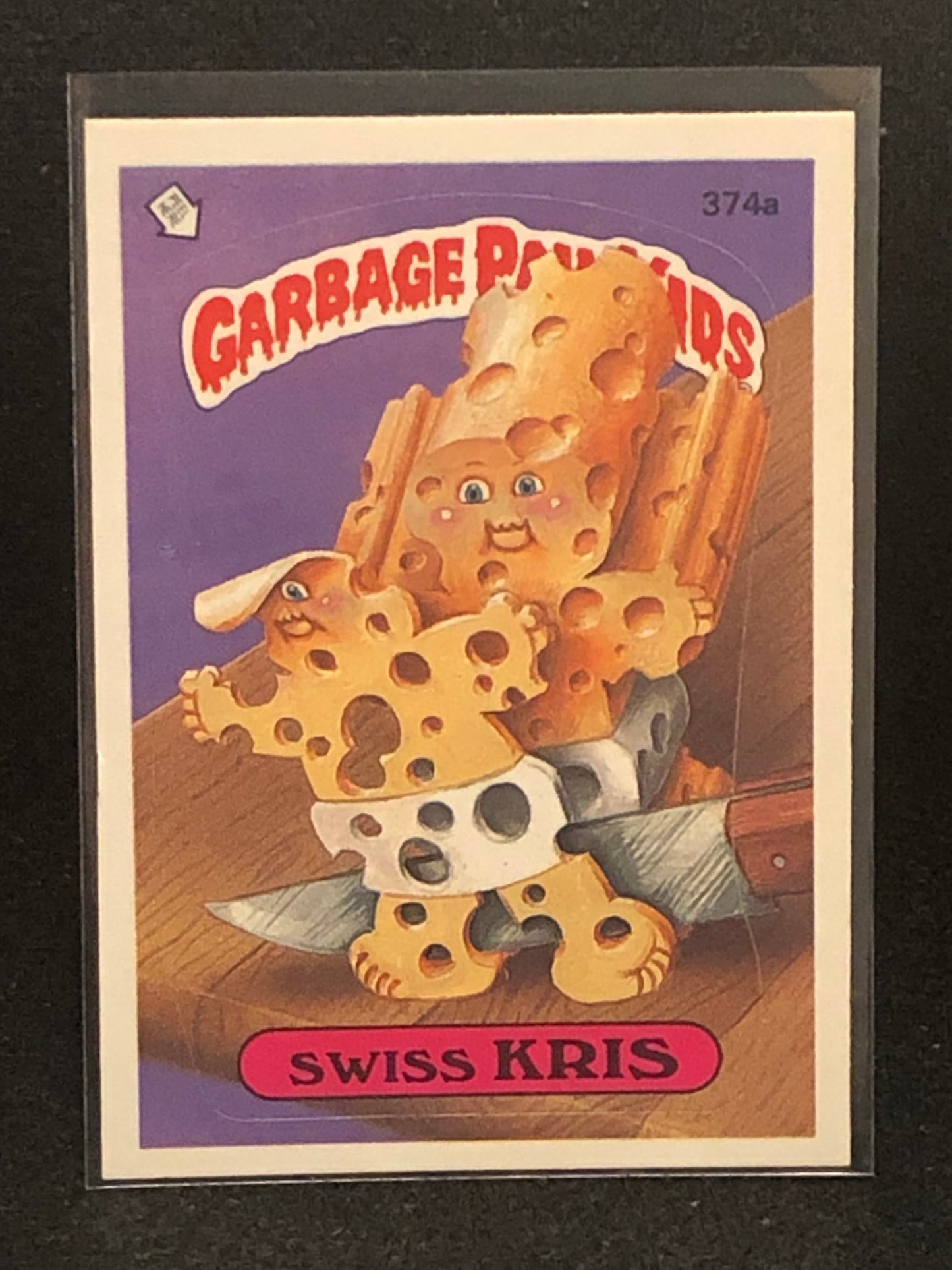 Garbage Pail Kids Original Series 9 (os9) 374a Swiss Kris