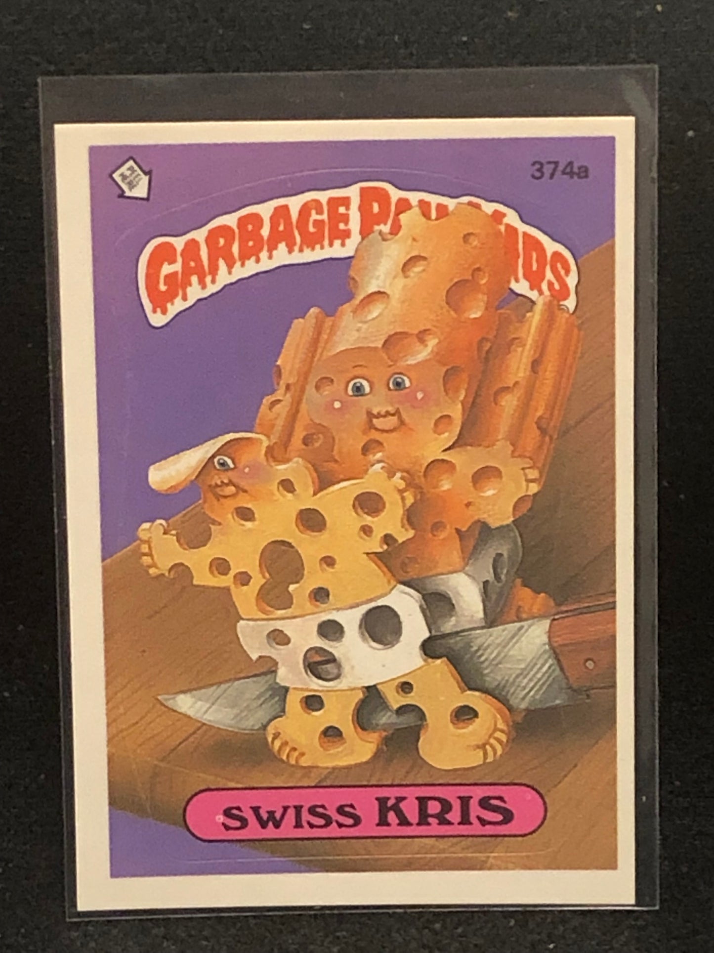 Garbage Pail Kids Original Series 9 (os9) 374a Swiss Kris