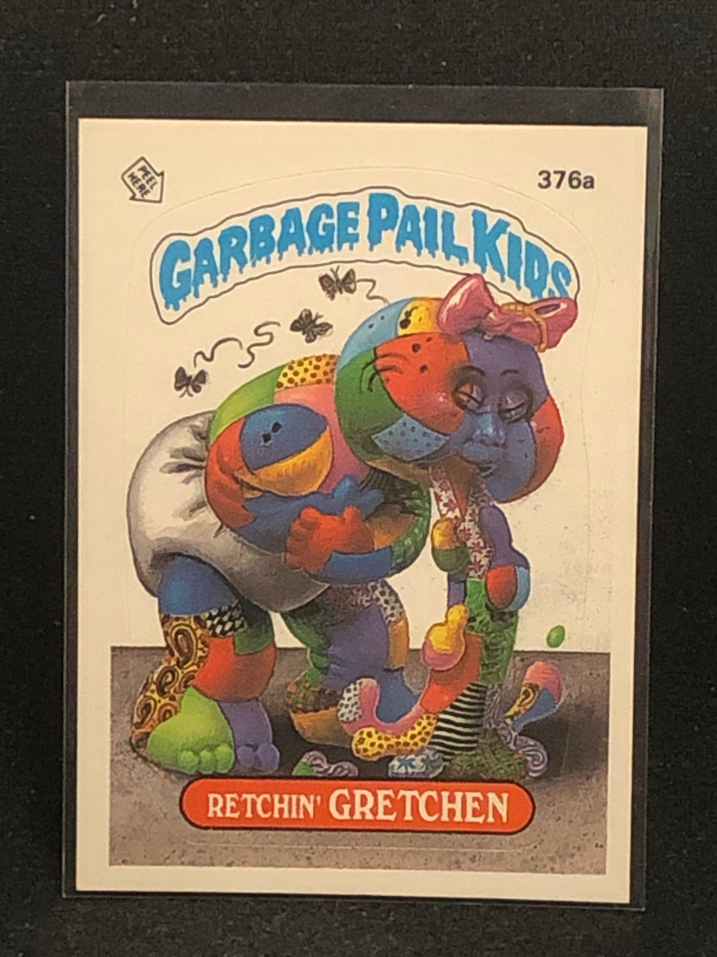 Garbage Pail Kids Original Series 9 (os9) 376a Retchin Gretchen
