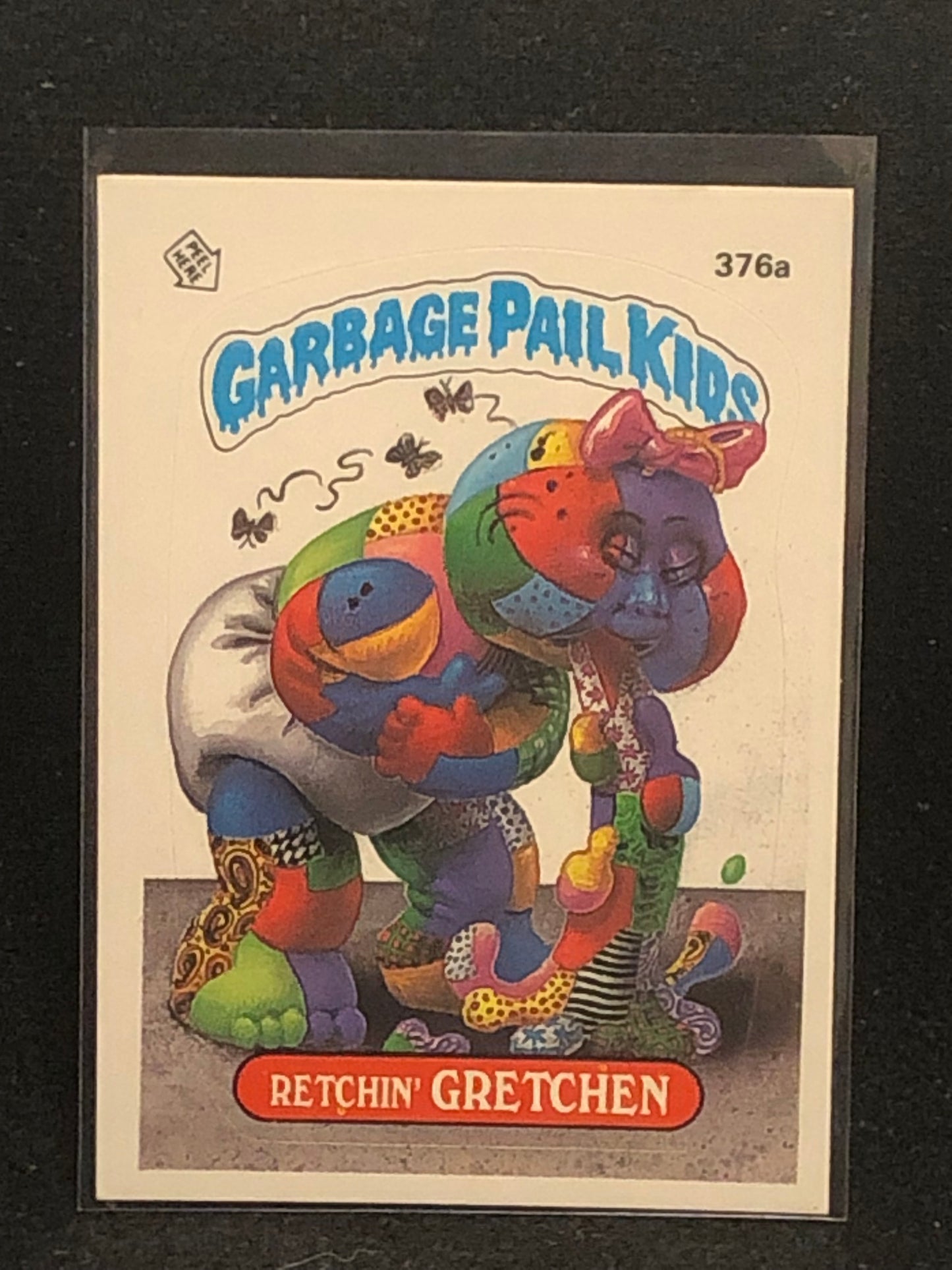 Garbage Pail Kids Original Series 9 (os9) 376a Retchin Gretchen