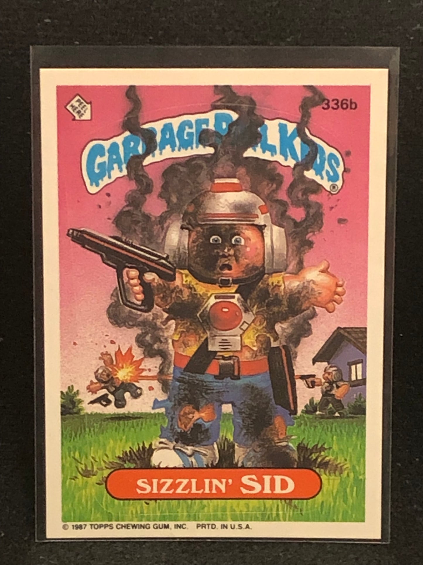 Garbage Pail Kids Original Series 9 (os9) 336b Sizzlin Sid