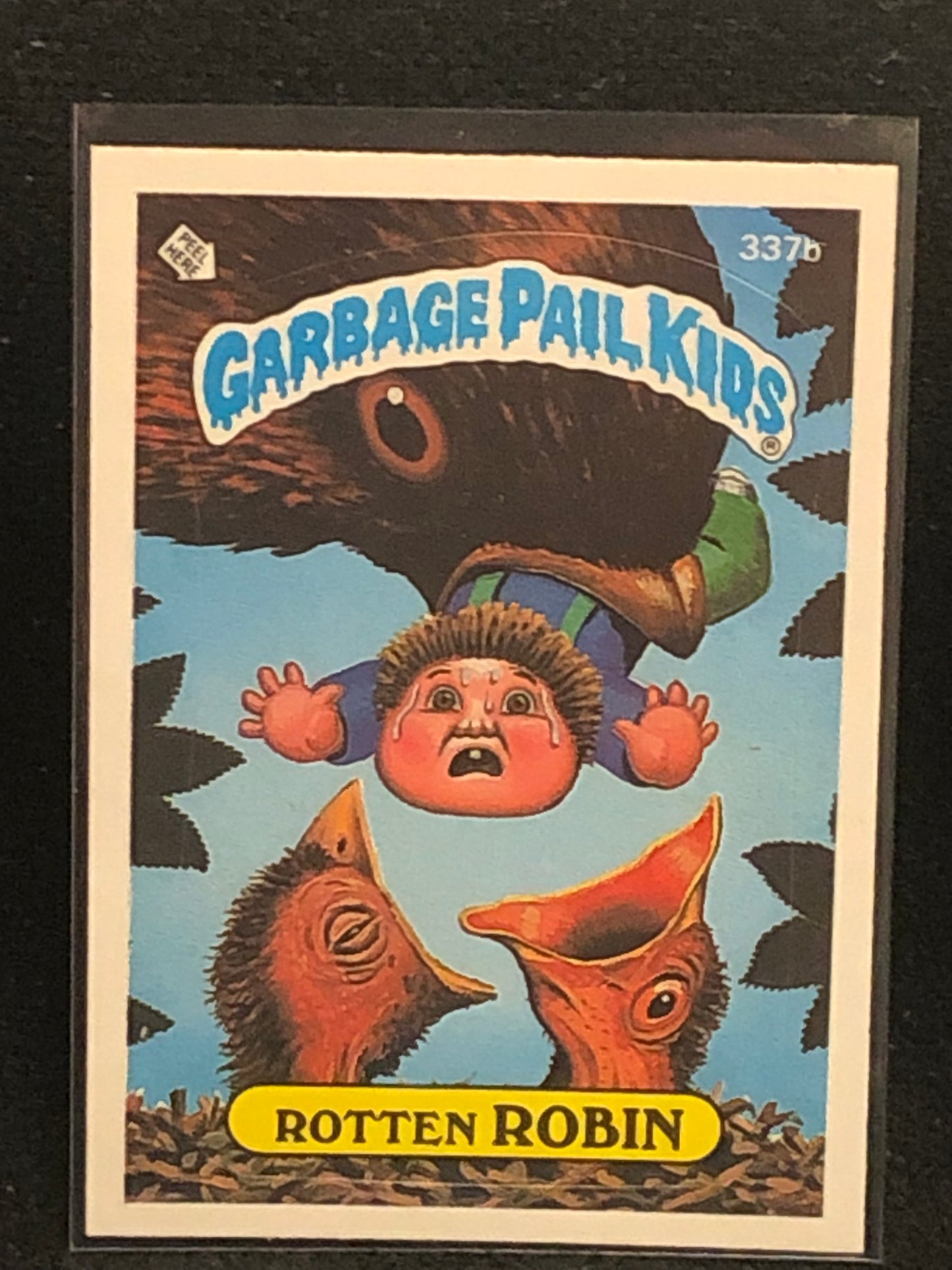 Garbage Pail Kids Original Series 9 (os9) 337b Rotten Robin