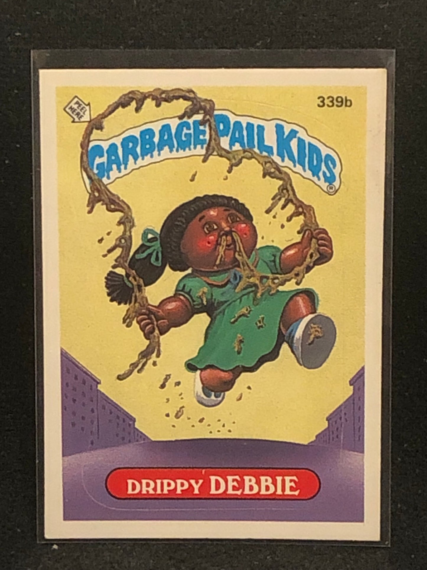 Garbage Pail Kids Original Series 9 (os9) 339b Drippy Debbie