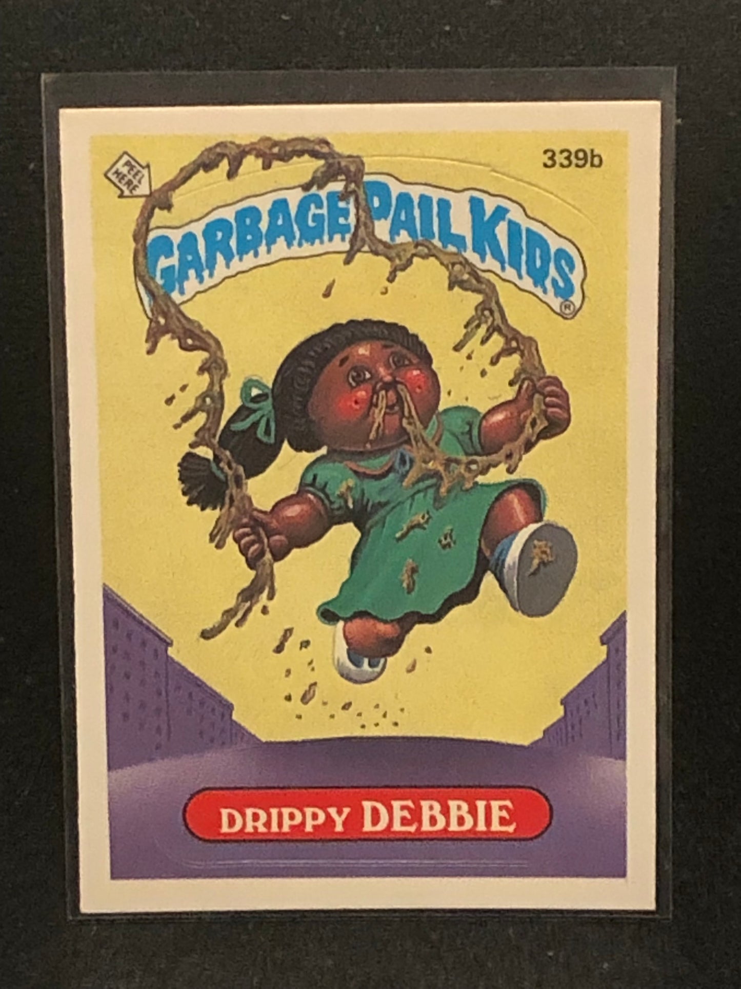 Garbage Pail Kids Original Series 9 (os9) 339b Drippy Debbie