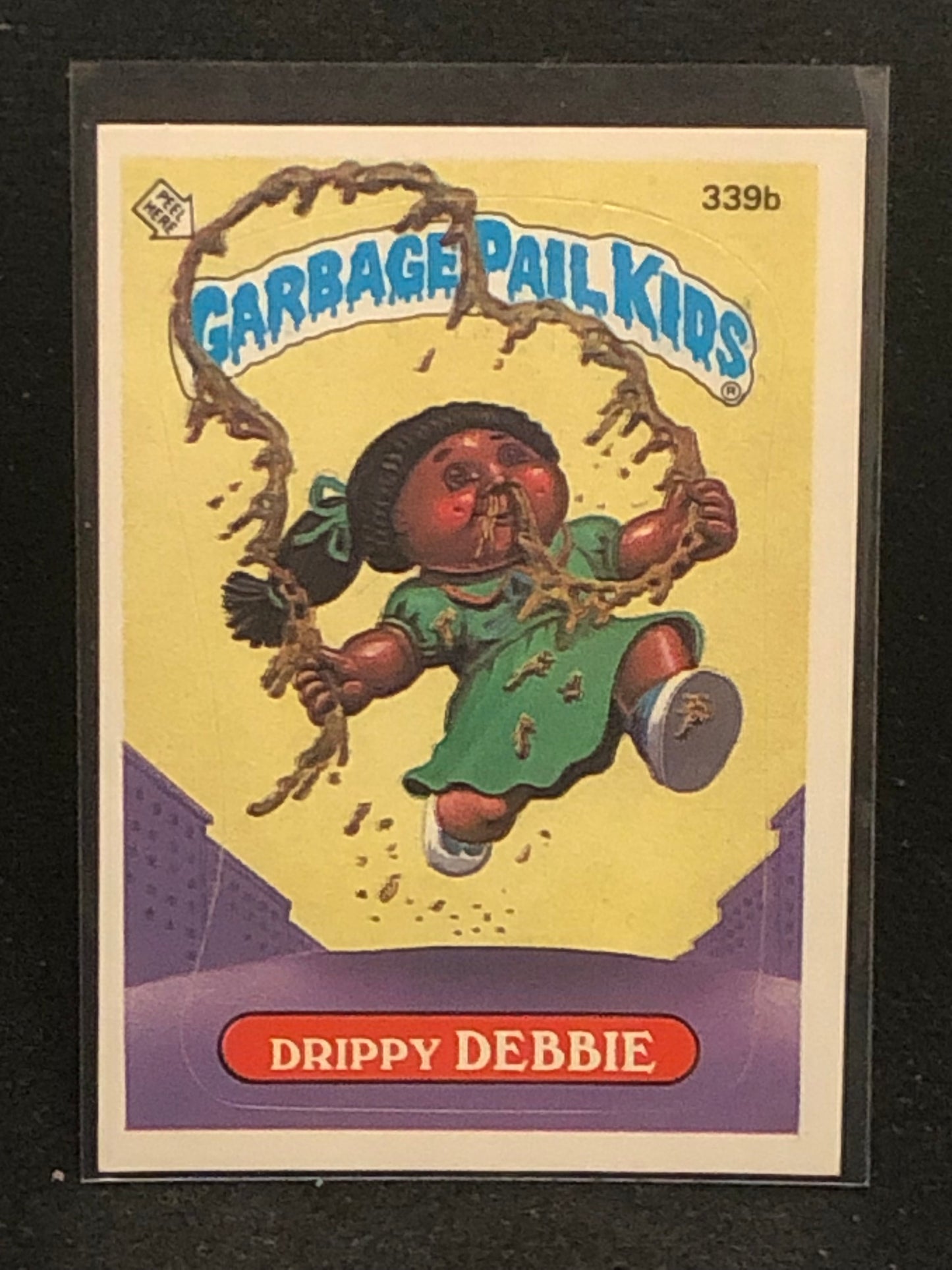 Garbage Pail Kids Original Series 9 (os9) 339b Drippy Debbie