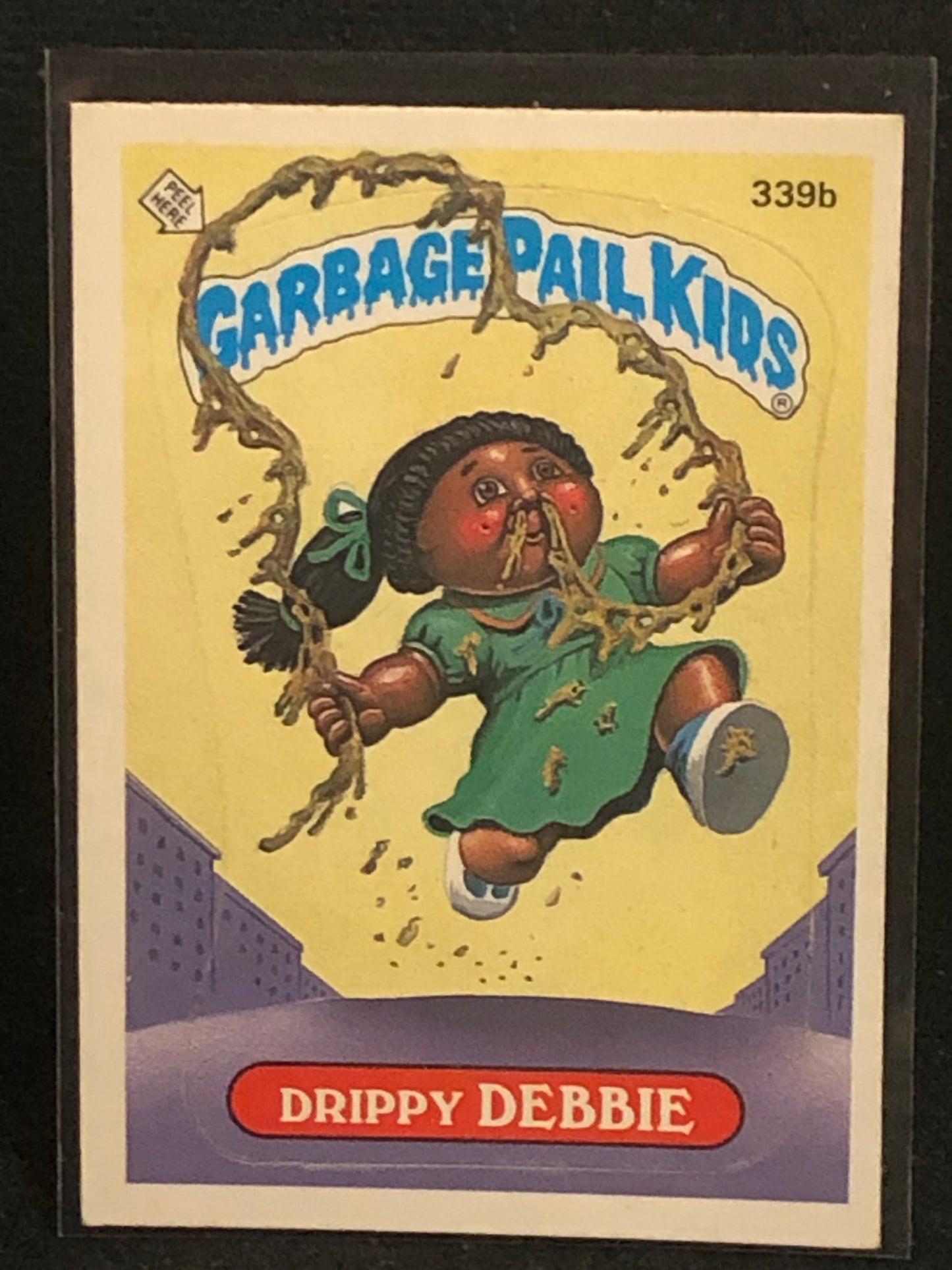 Garbage Pail Kids Original Series 9 (os9) 339b Drippy Debbie