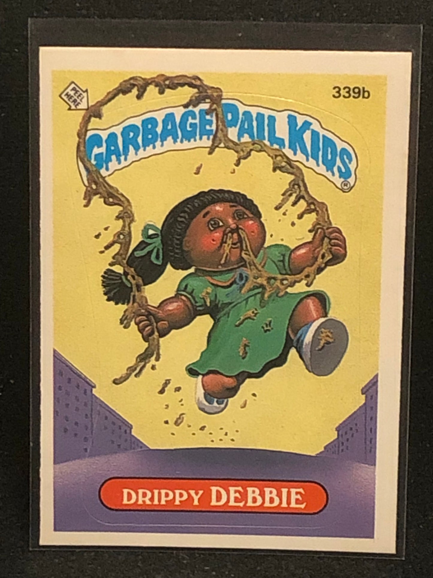 Garbage Pail Kids Original Series 9 (os9) 339b Drippy Debbie