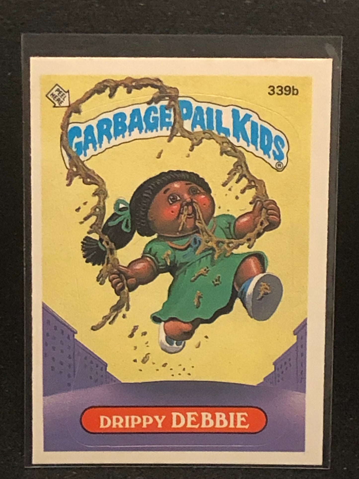 Garbage Pail Kids Original Series 9 (os9) 339b Drippy Debbie