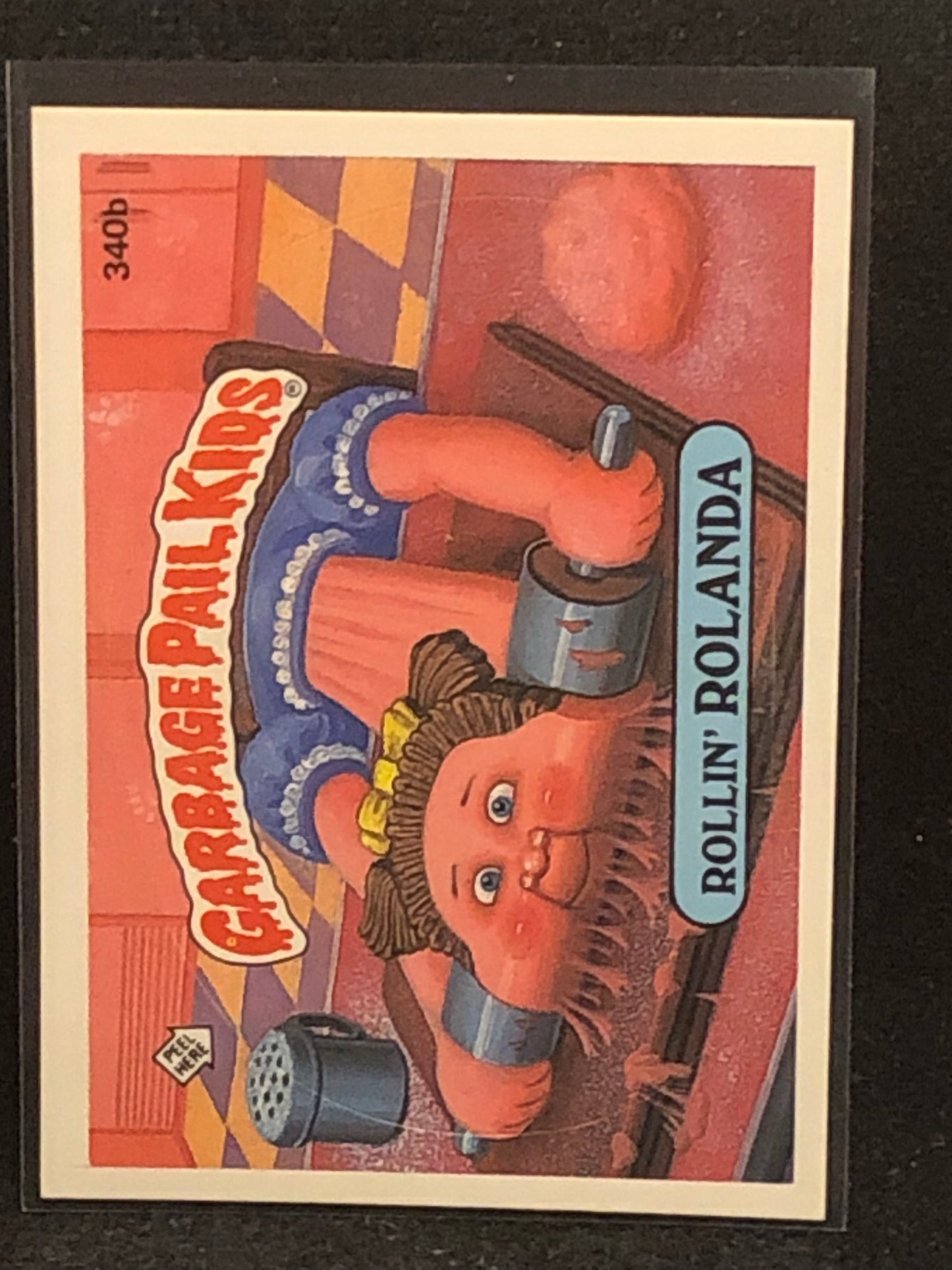 Garbage Pail Kids Original Series 9 (os9) 340b Rollin Rolanda
