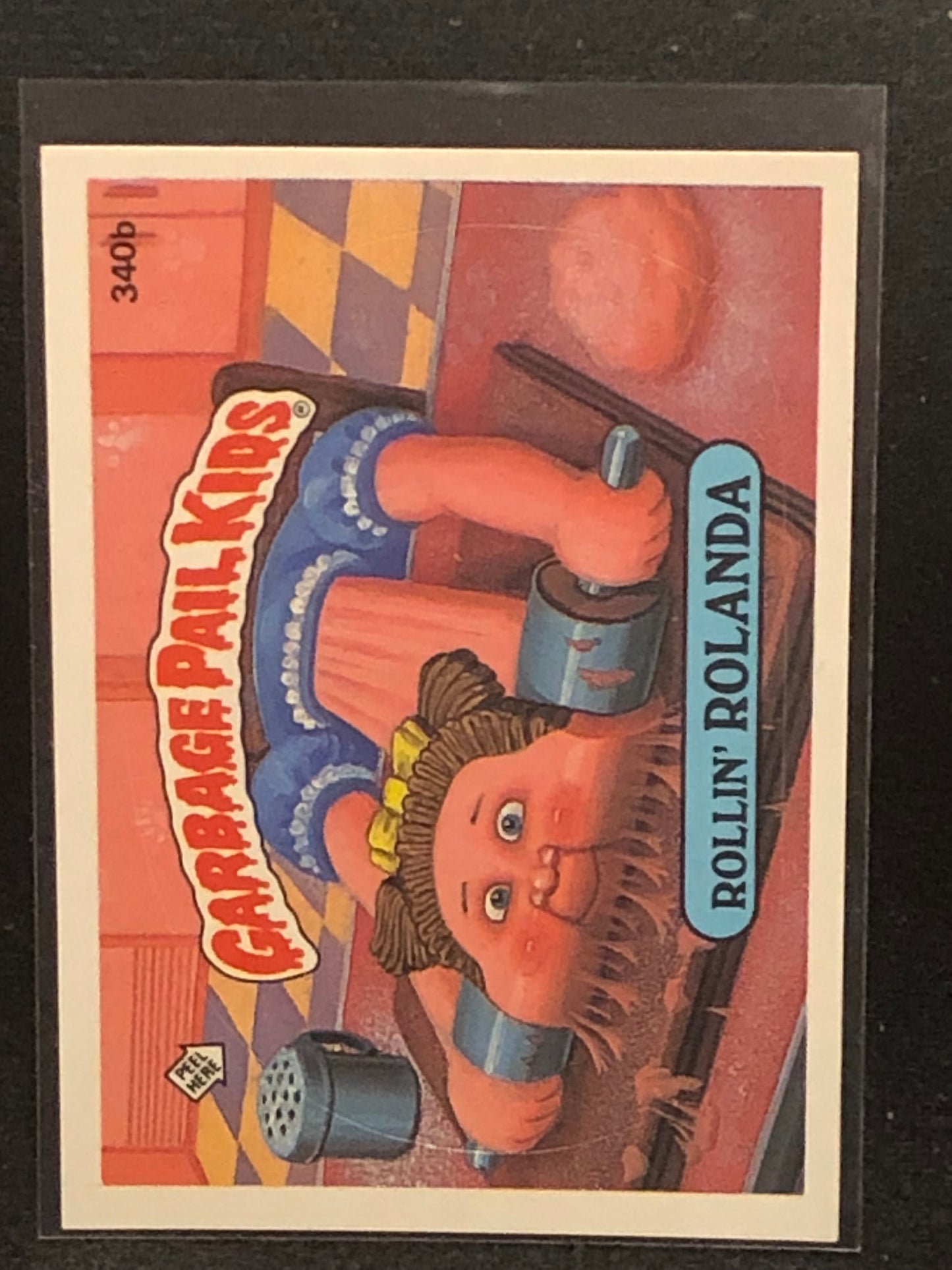 Garbage Pail Kids Original Series 9 (os9) 340b Rollin Rolanda