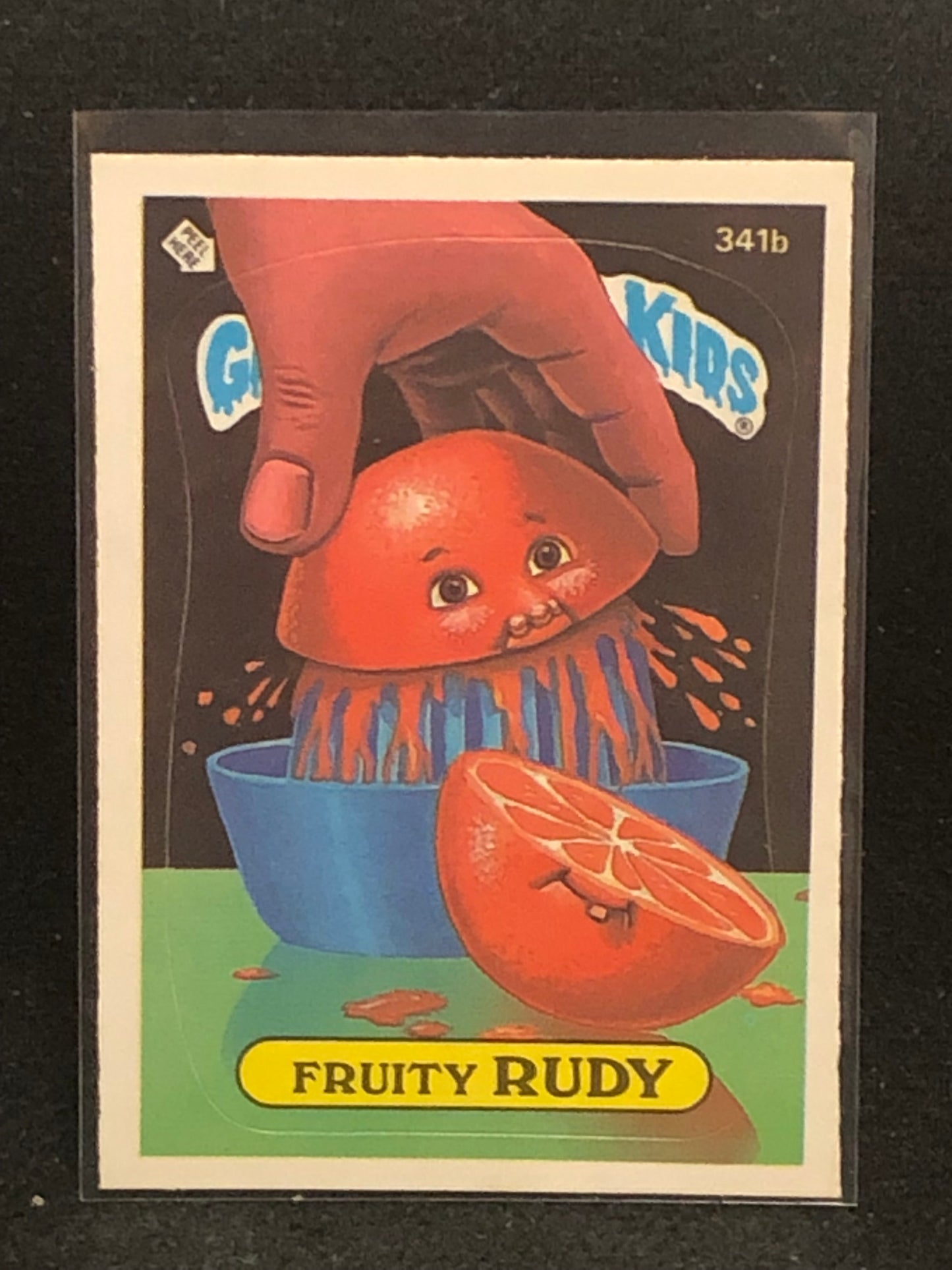 Garbage Pail Kids Original Series 9 (os9) 341b Fruity Rudy