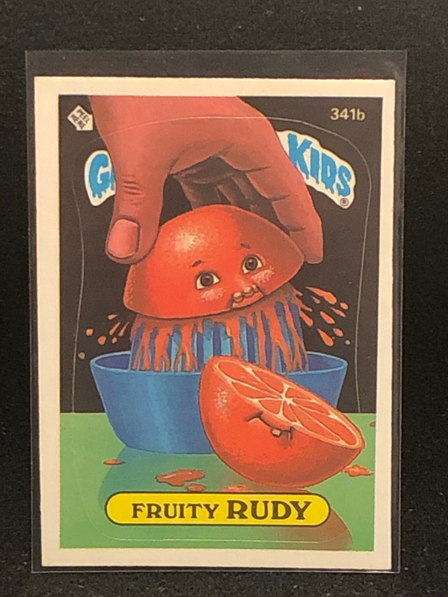 Garbage Pail Kids Original Series 9 (os9) 341b Fruity Rudy