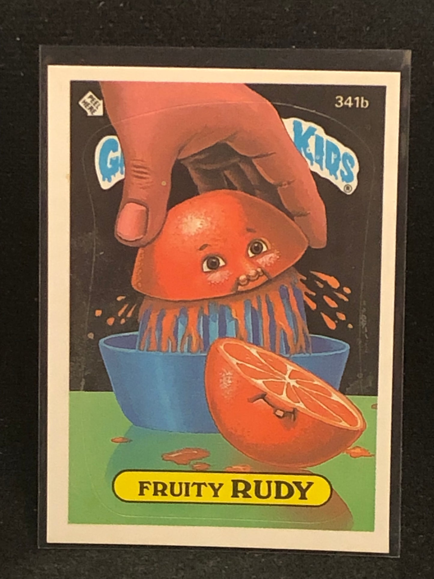 Garbage Pail Kids Original Series 9 (os9) 341b Fruity Rudy