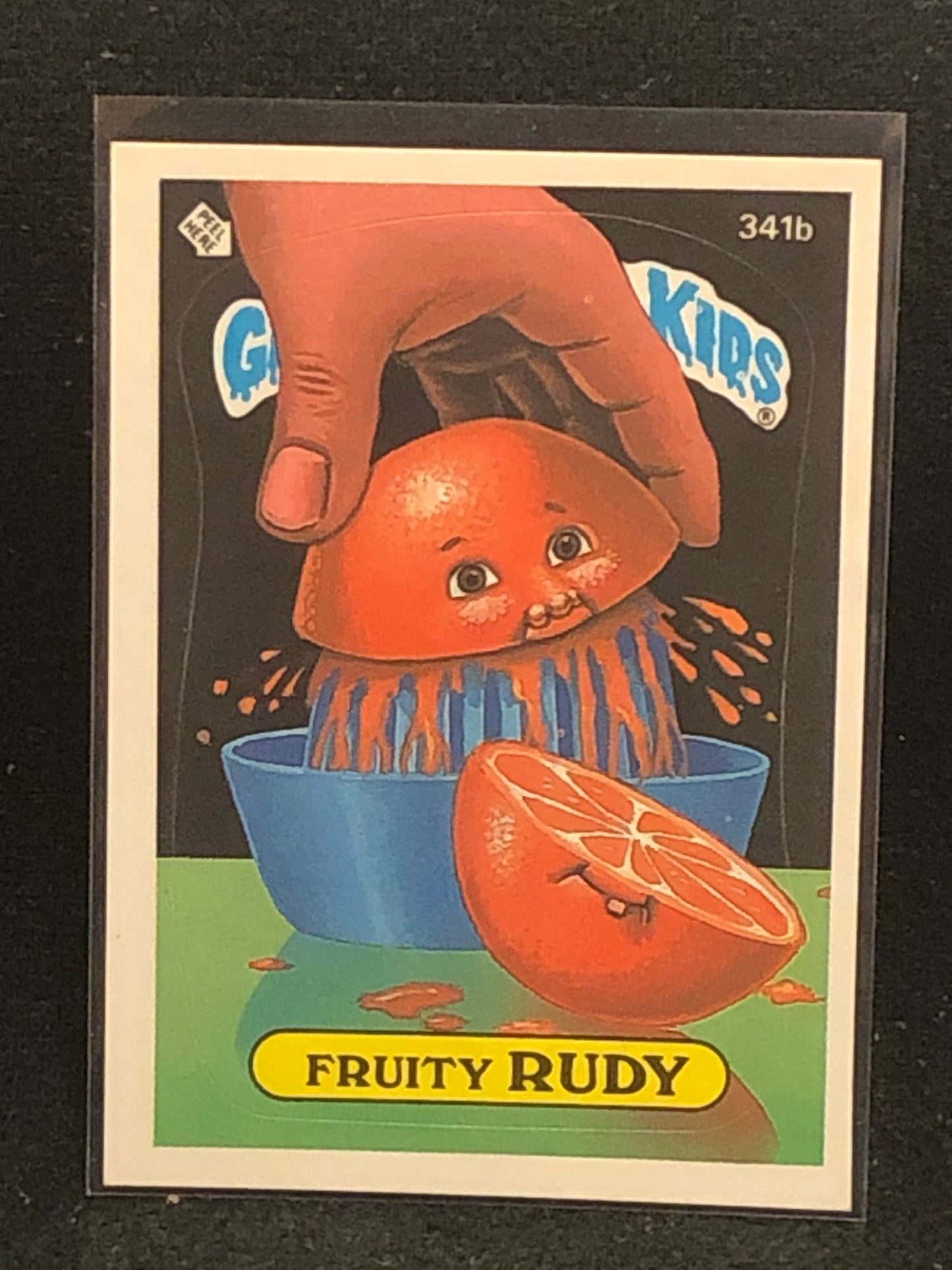 Garbage Pail Kids Original Series 9 (os9) 341b Fruity Rudy