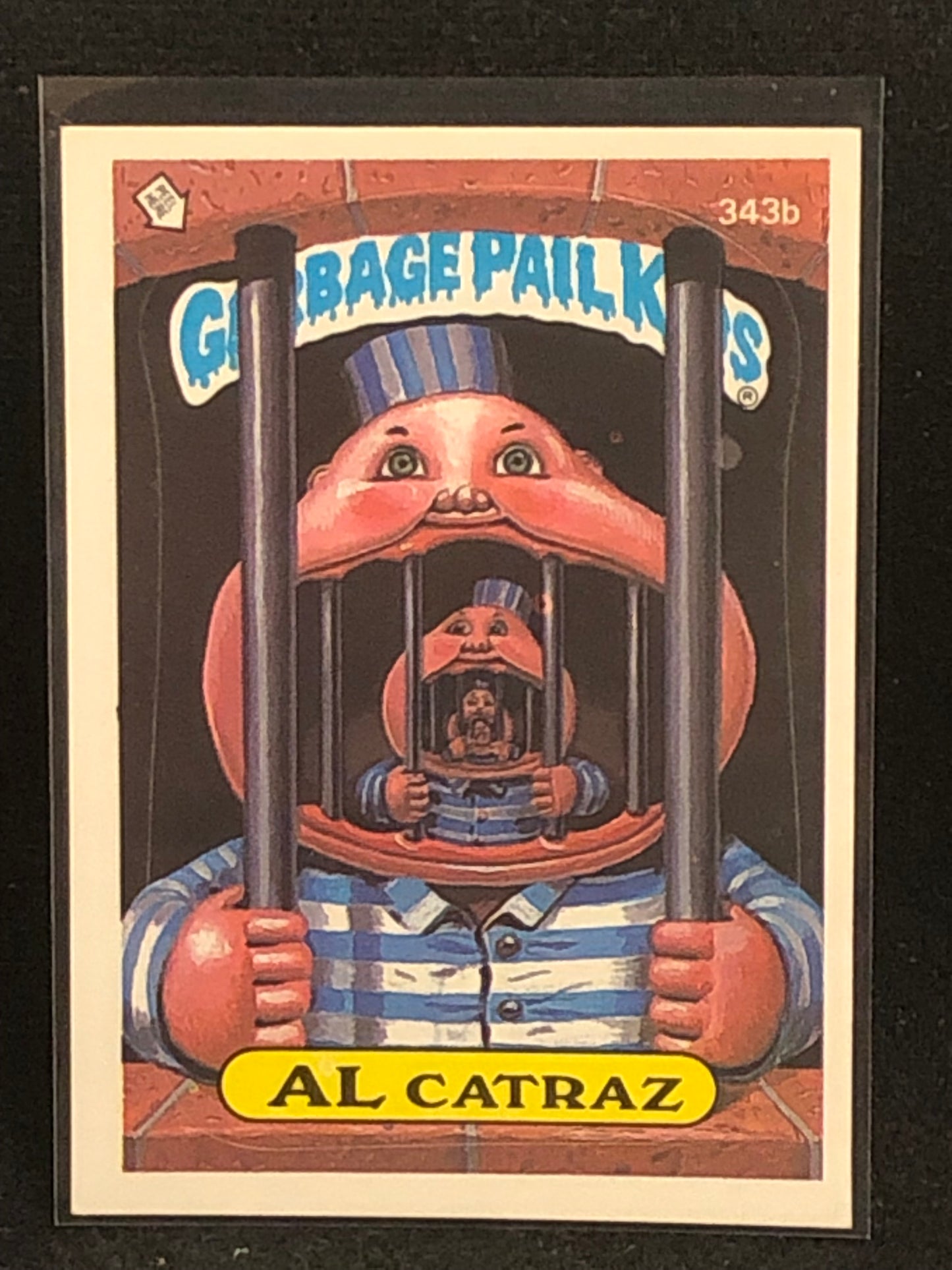 Garbage Pail Kids Original Series 9 (os9) 343b Al Catraz